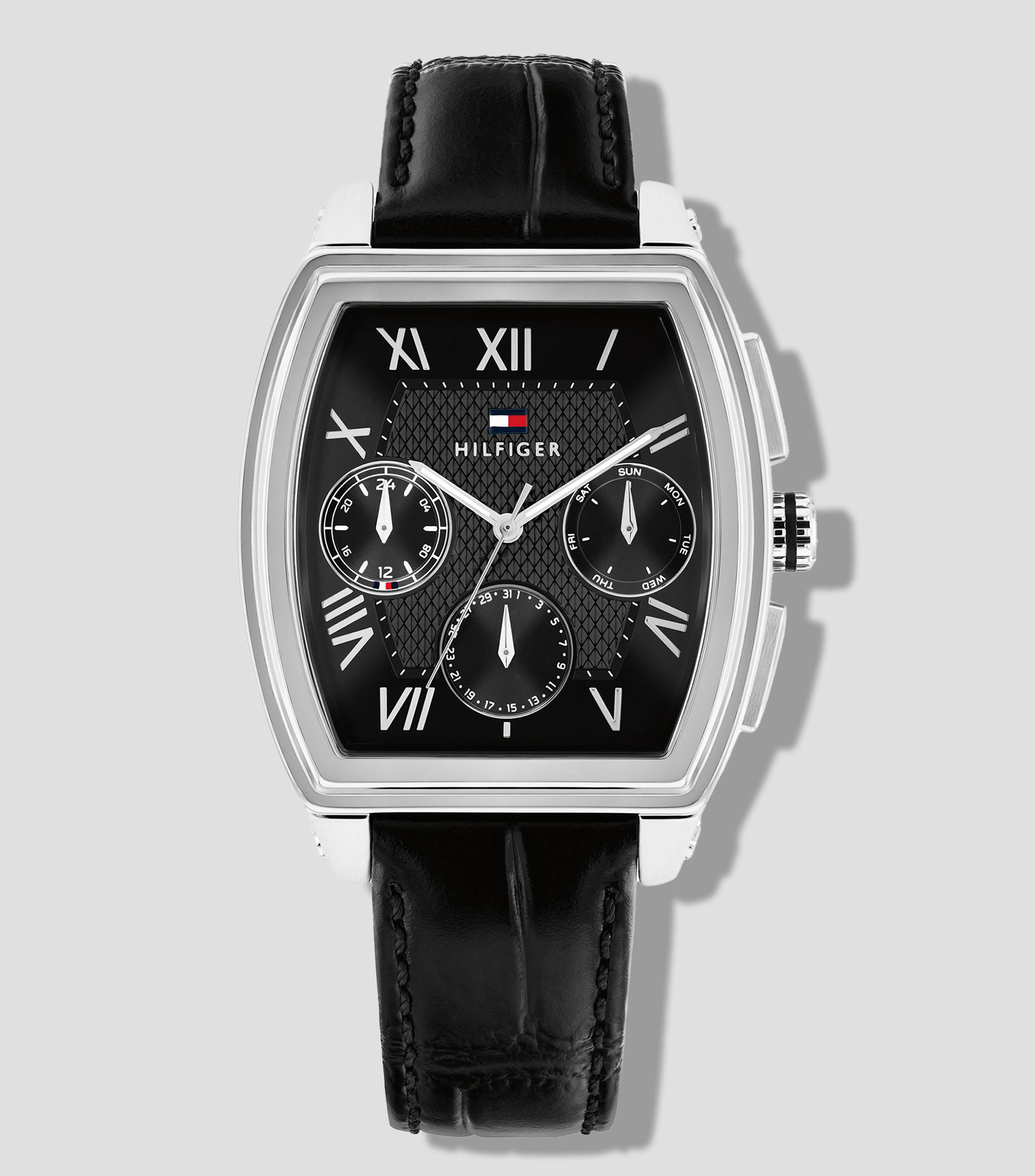 Reloj para hombre TH-Oxford Casual Plateado