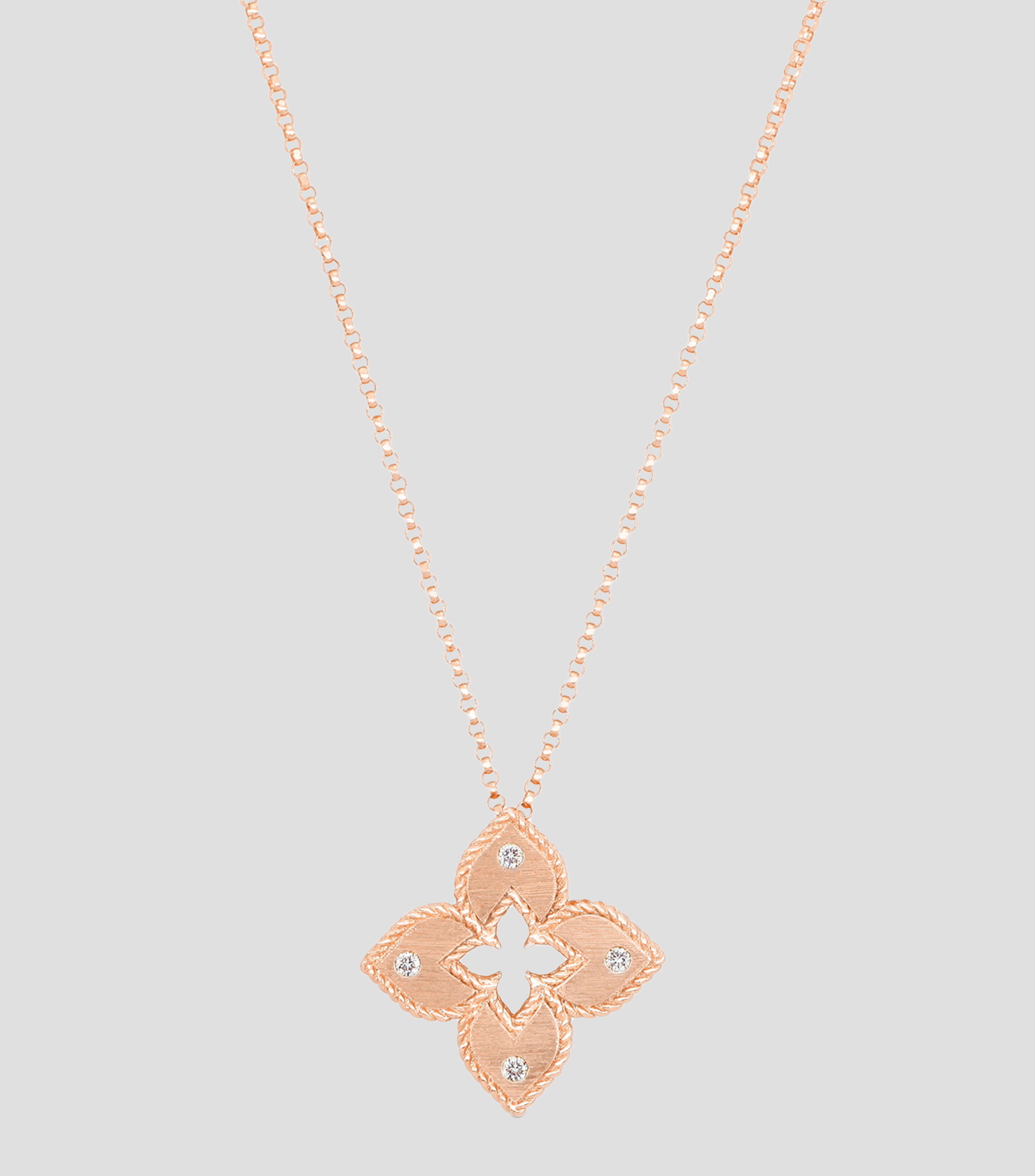 Collar en Oro rosa de 18 Kilates con diamantes Venetian Princess Mujer