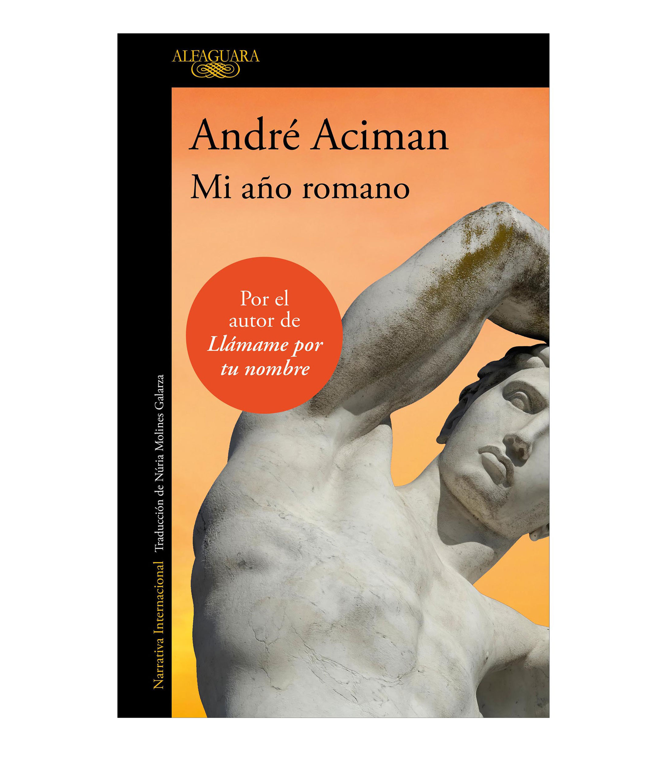 NovelaMi año romano, André Aciman / Núria Molines Galarza