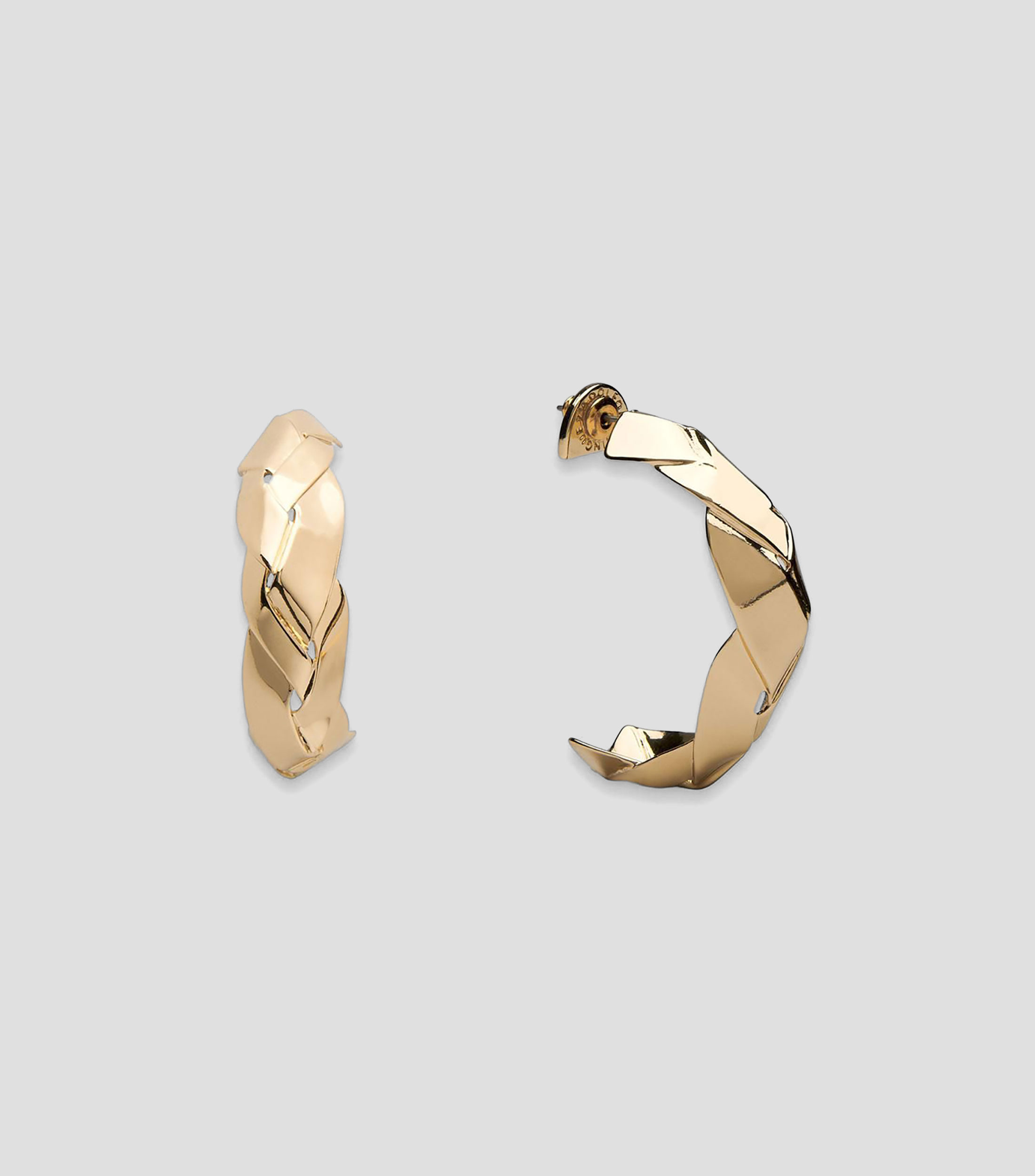 Aretes trenzados Mujer
