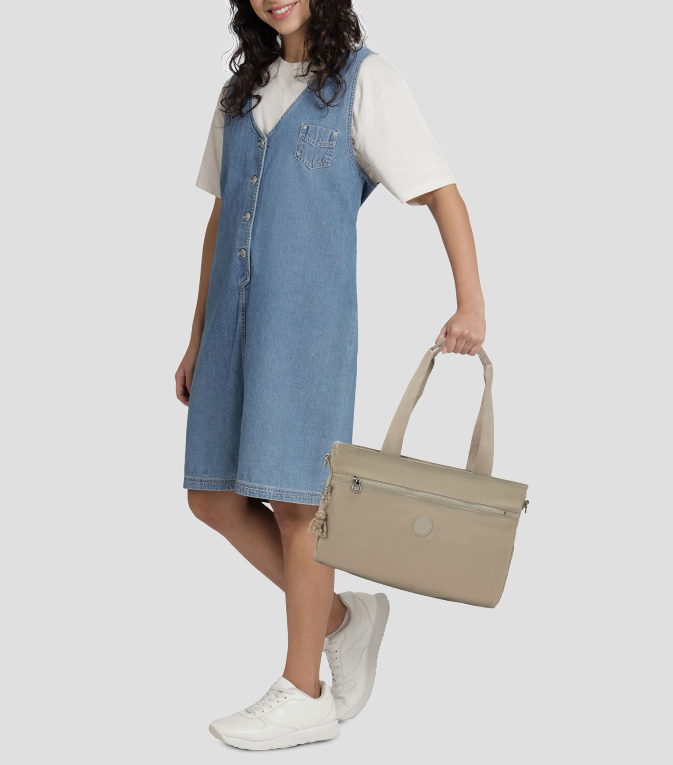 Bolsa crossbody beige Elysia lisa Mujer