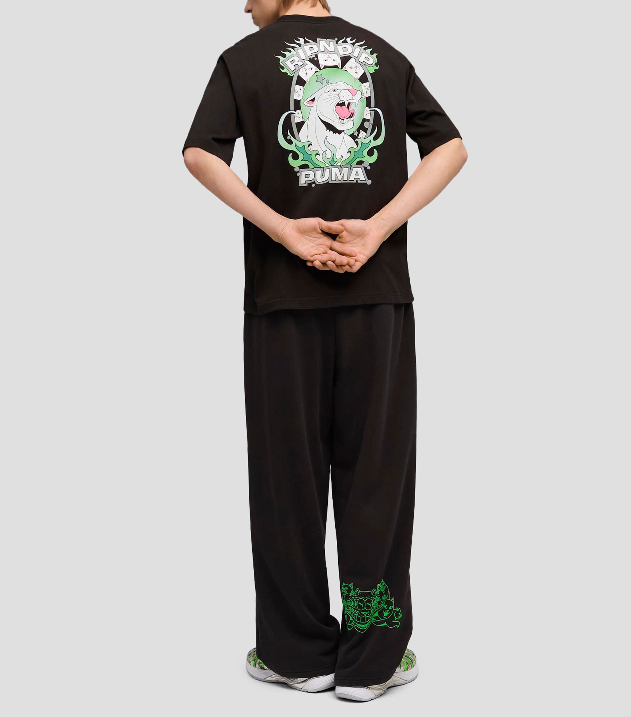 Playera cuello redondo manga corta lisa Hombre