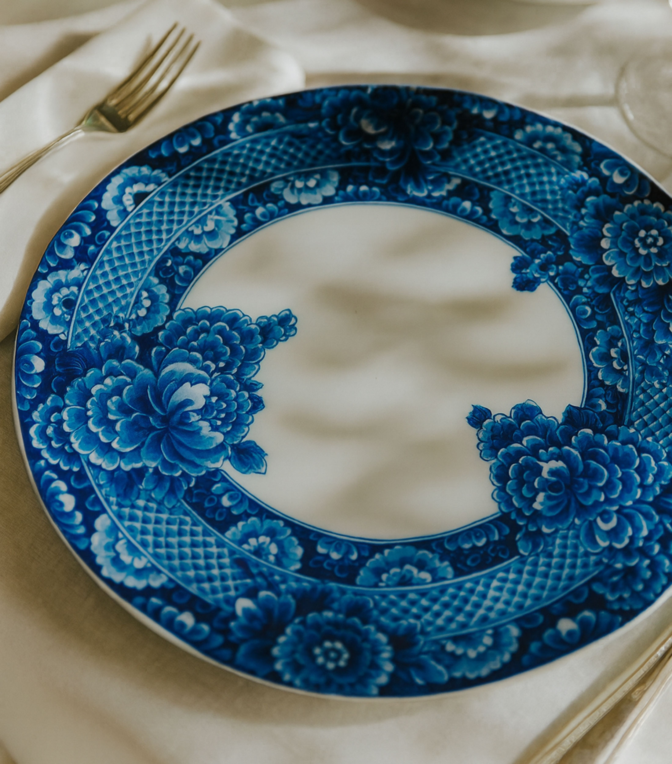 Plato trinche Blue Ming