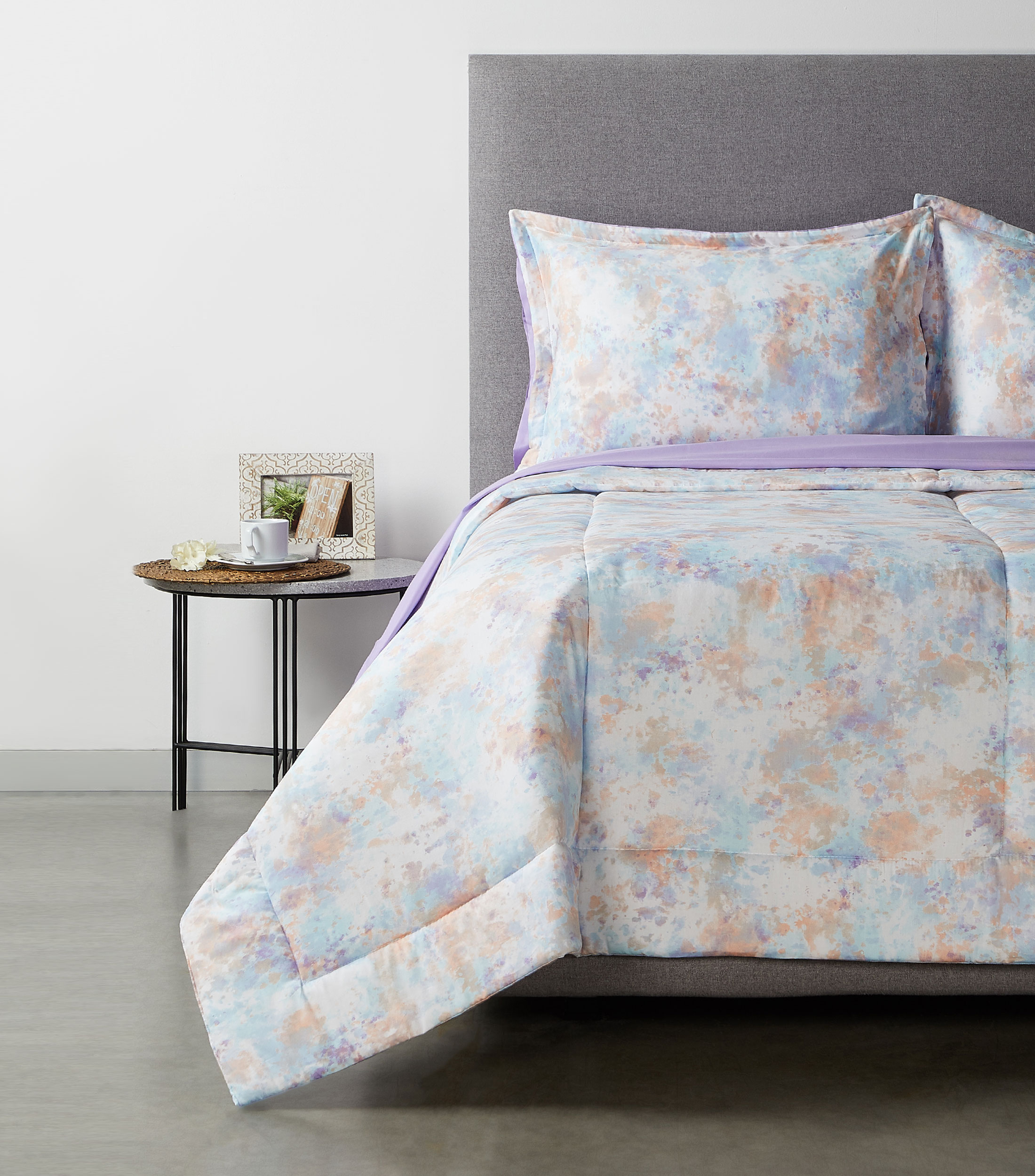 Edredón Matrimonial, Queen Size en Algodón multicolor