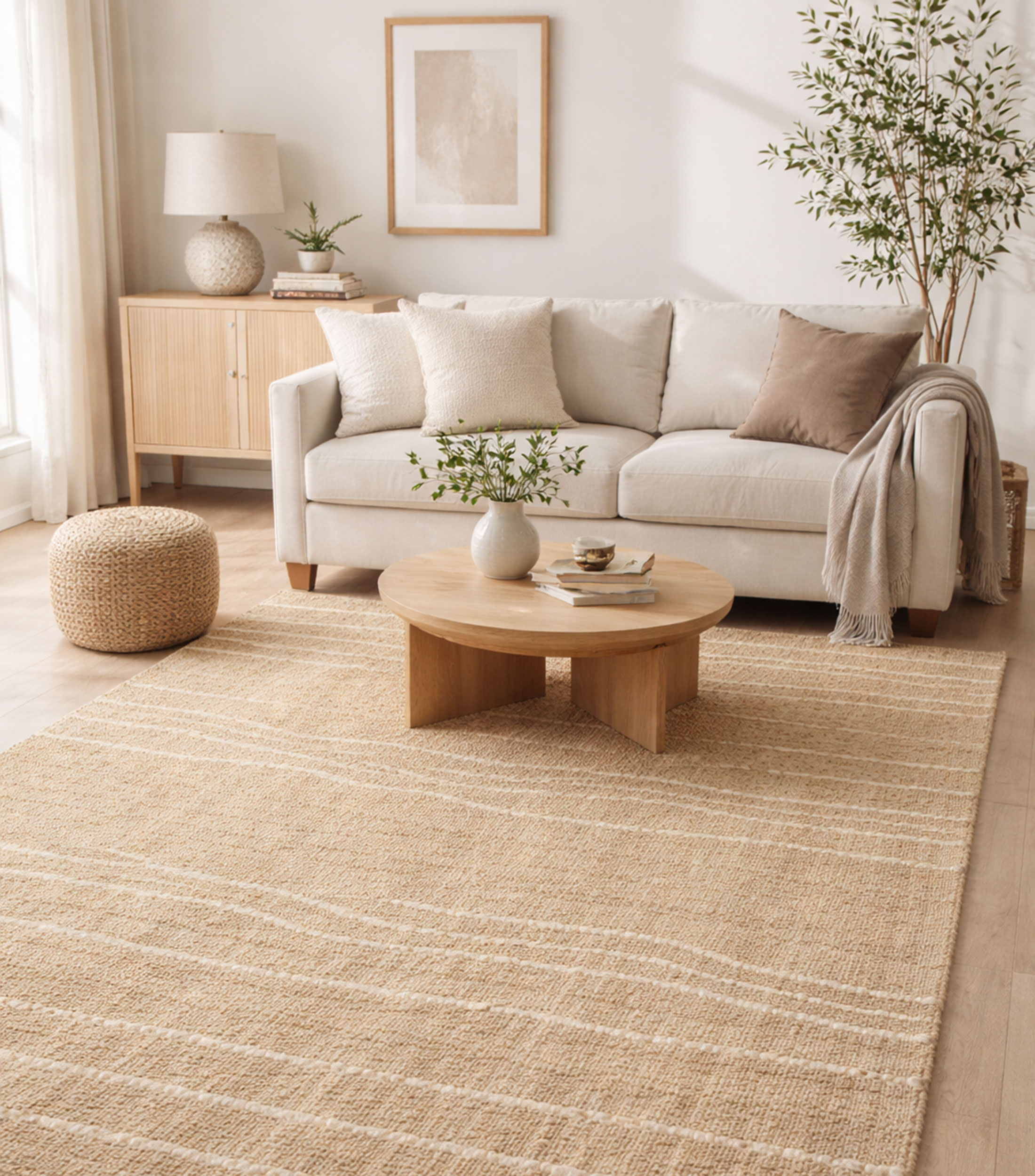Tapete decorativo Lira en textil 230 x 160 cm