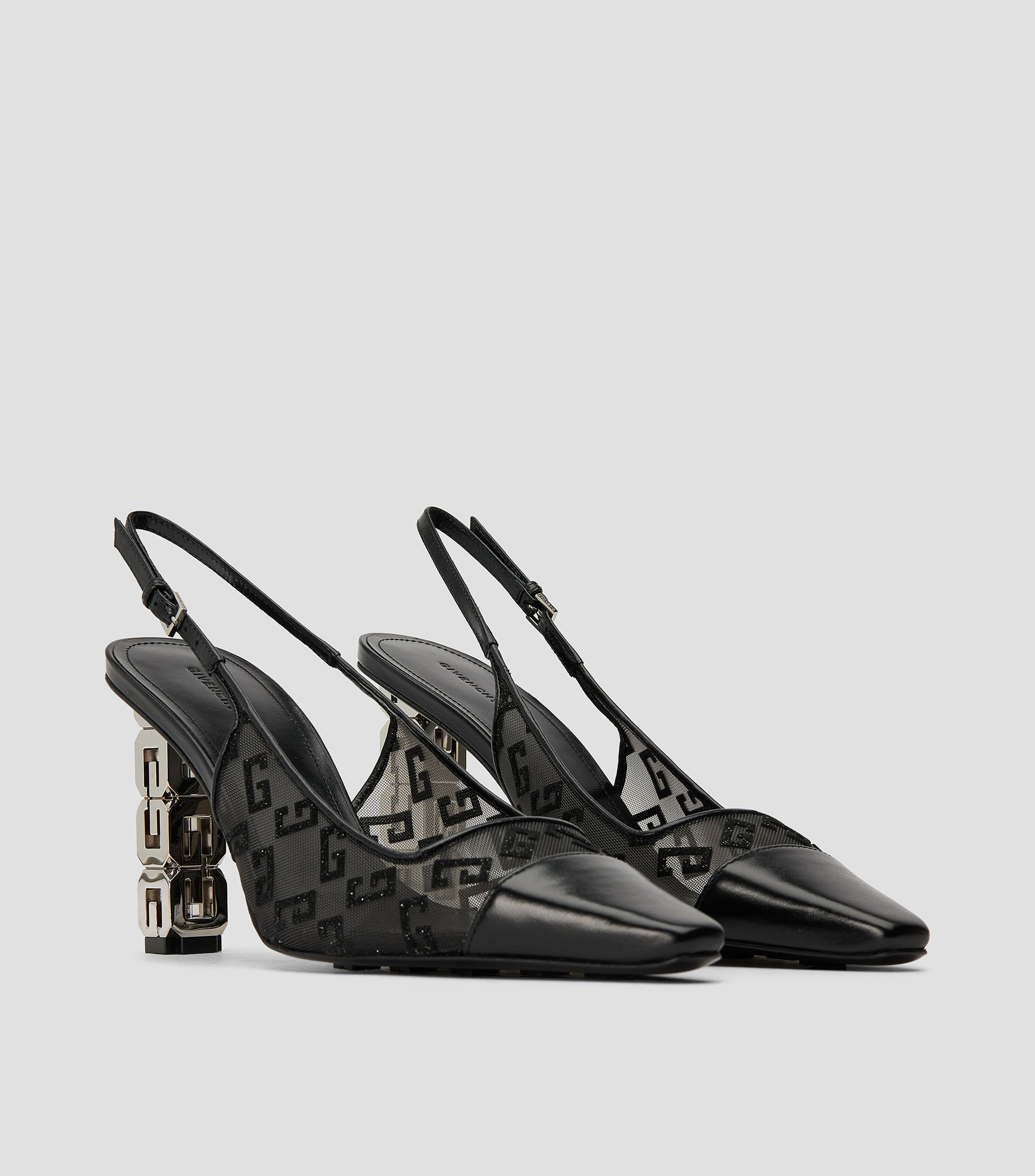 Zapatillas Slingback G-Cube con tacon medio cuadrado Mujer