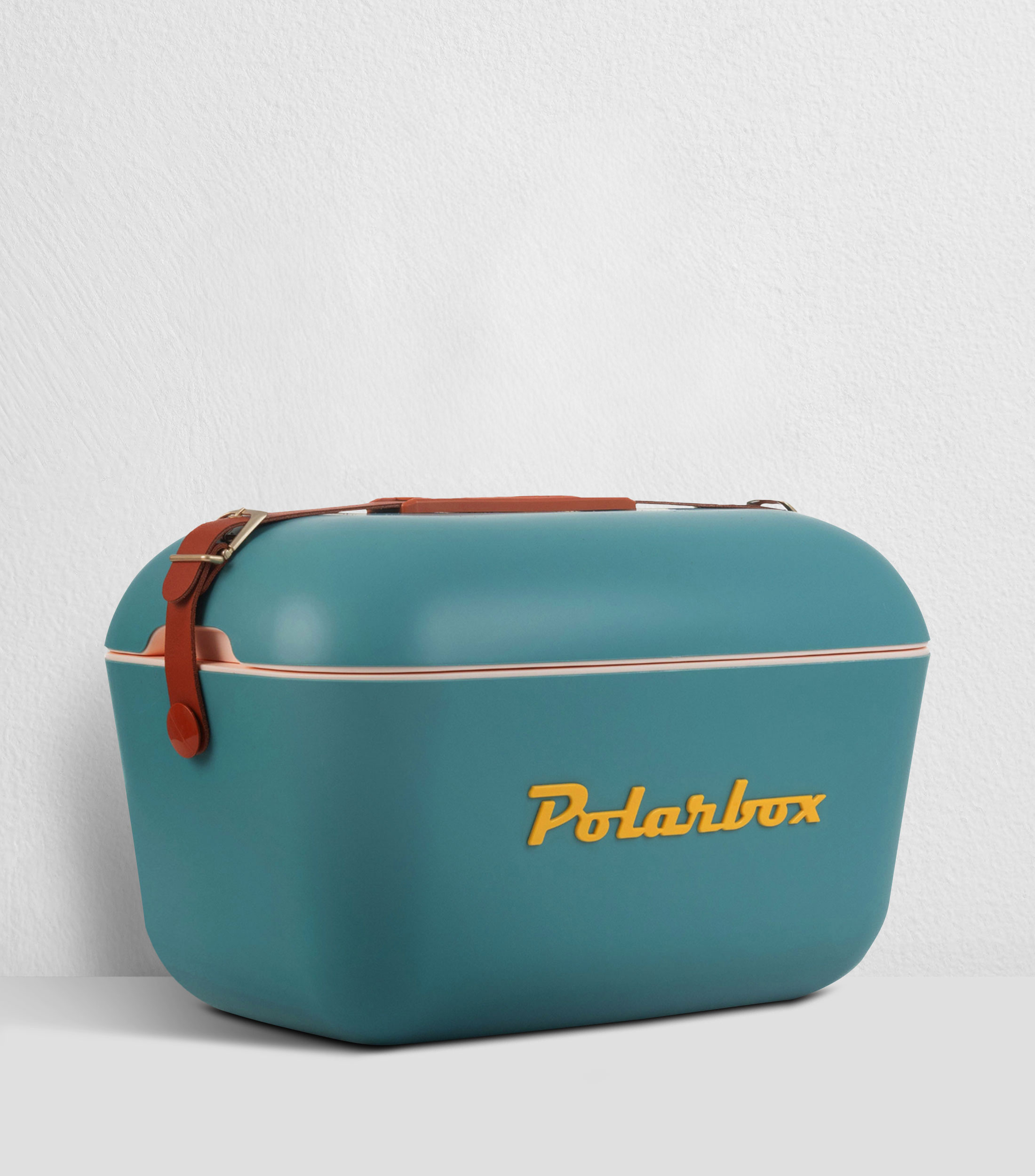 Hielera Portátil Azul y Mostaza Classic 20 L