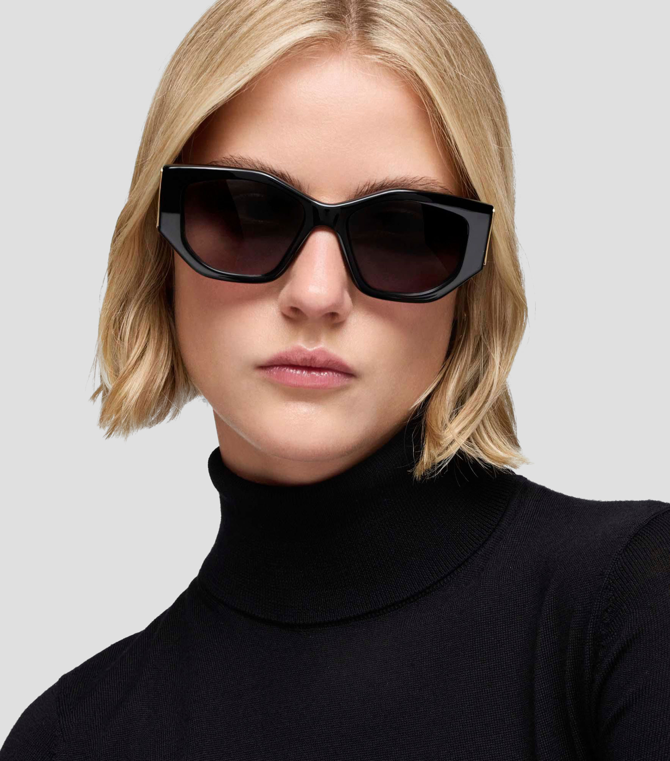 Lentes de sol poligonales Mujer