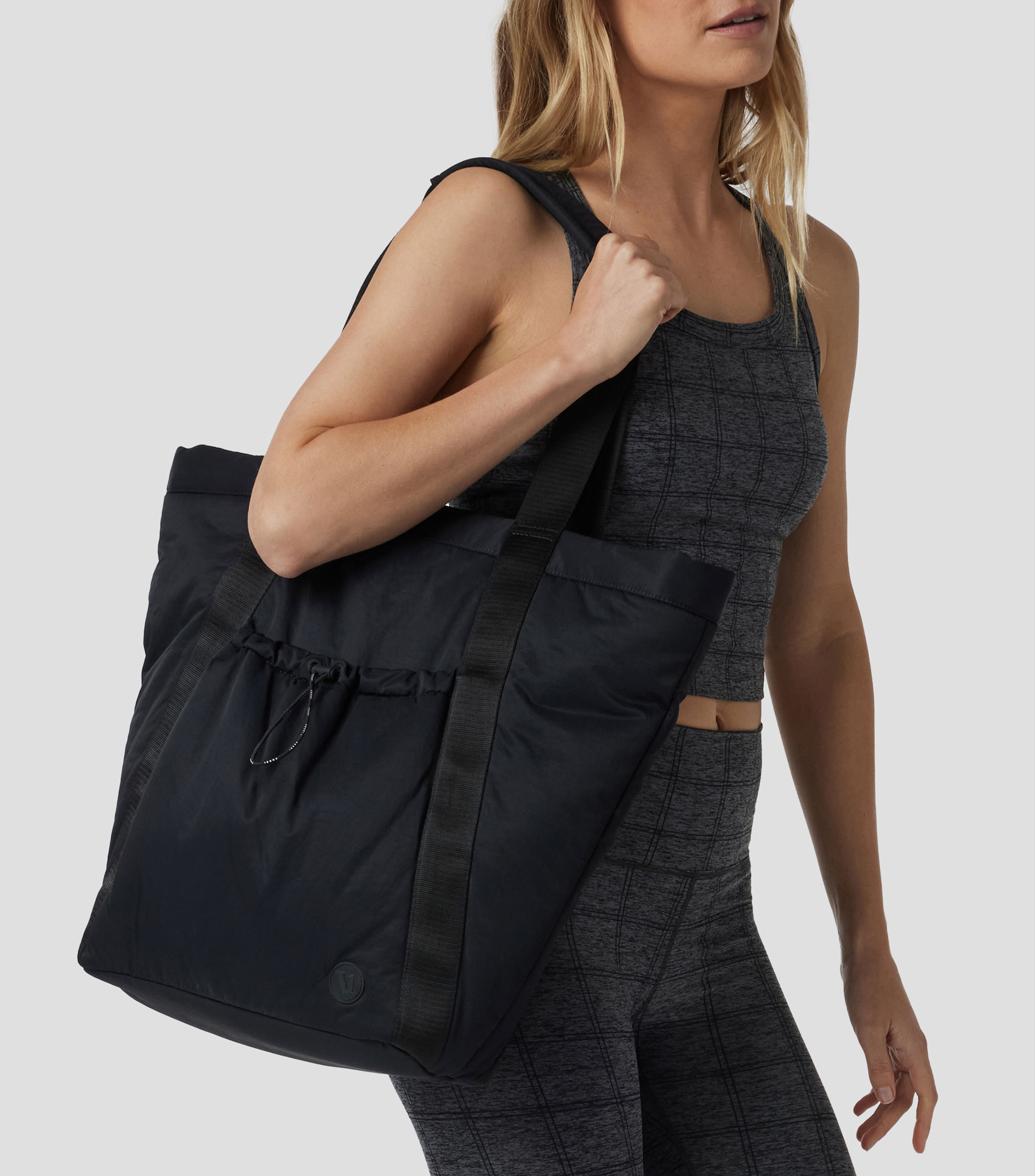 Bolsa tote para entrenamiento lisa Mujer