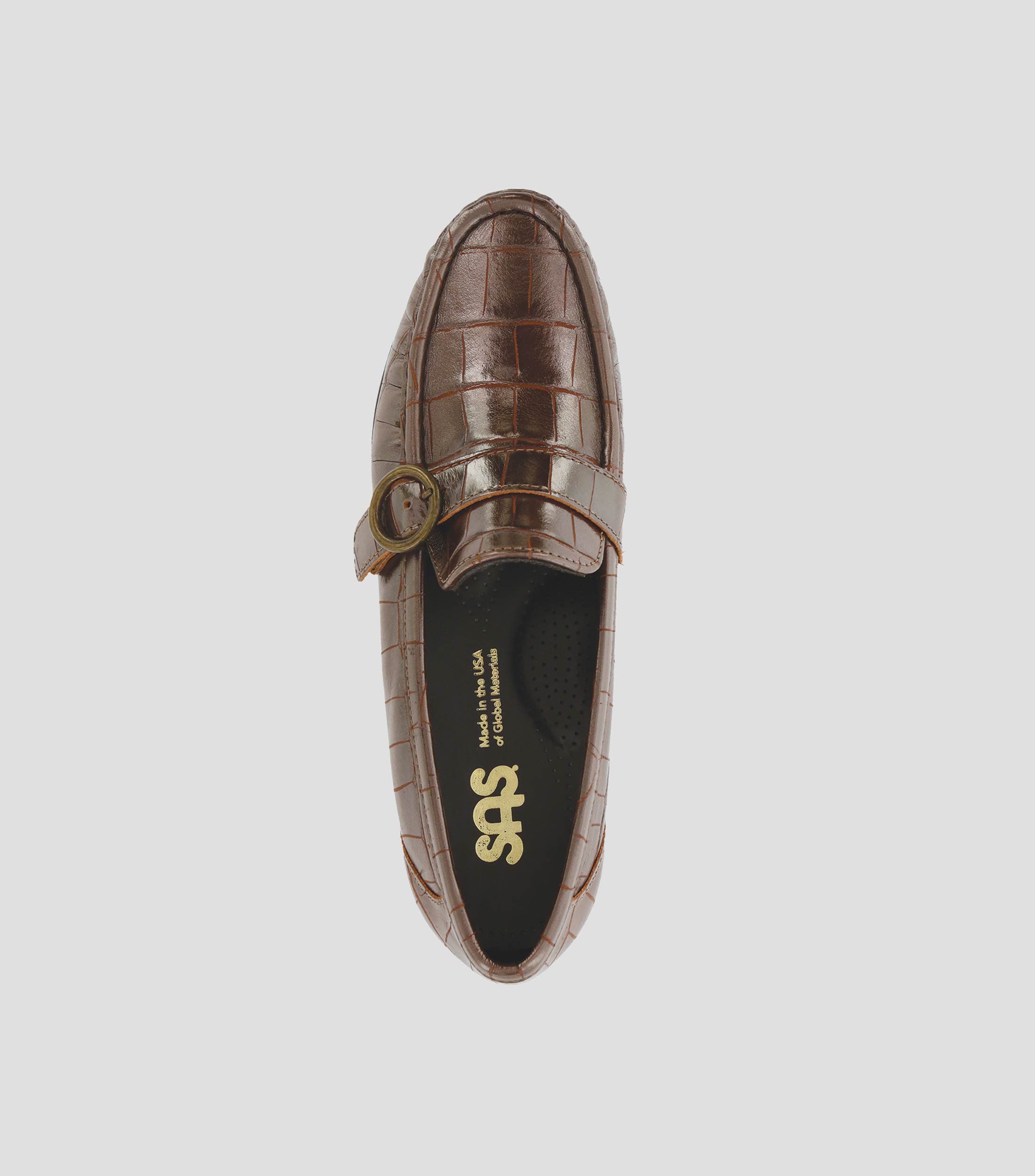 Mocasines en piel Mujer