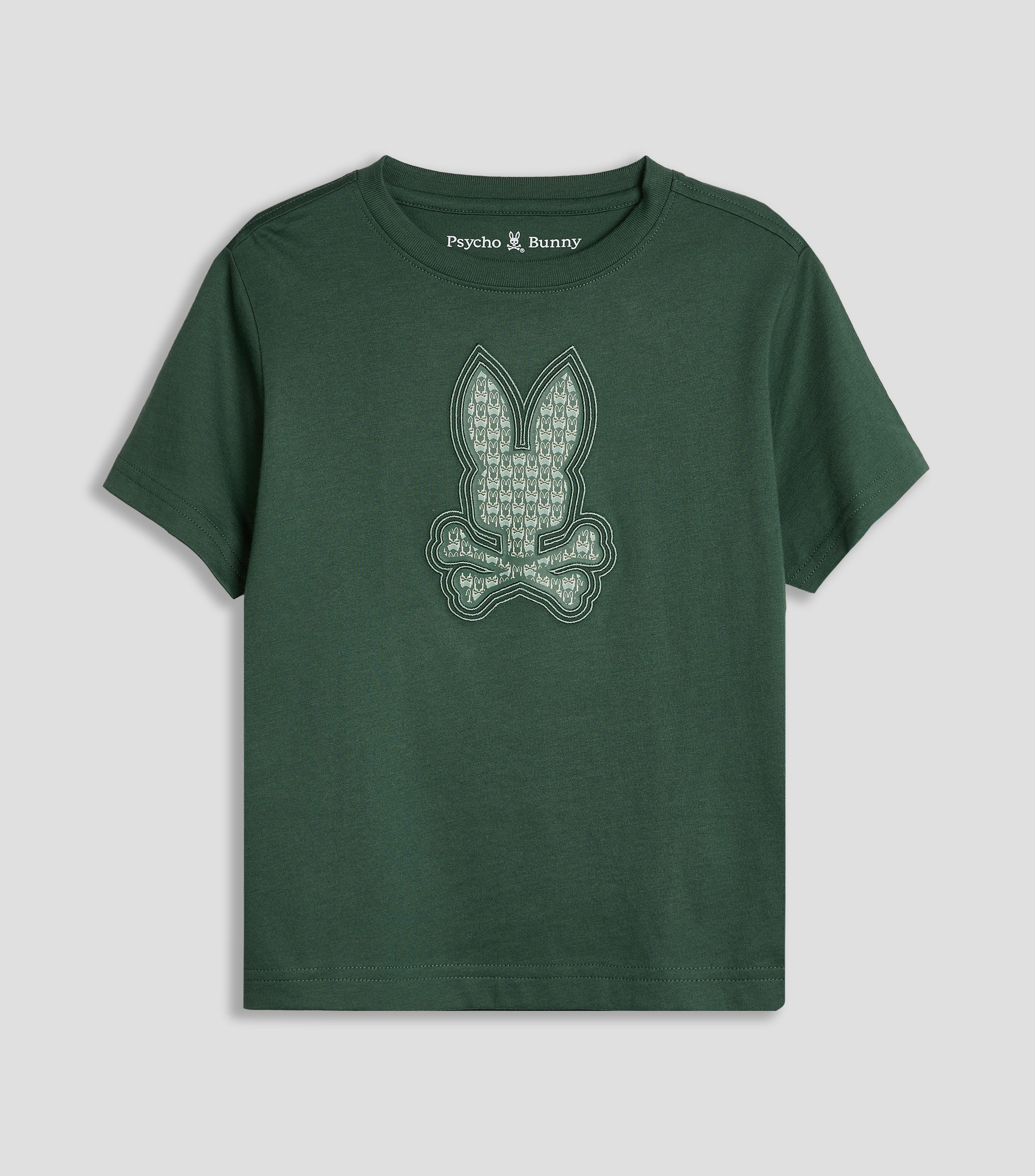 Playera cuello redondo manga corta estampada Niño
