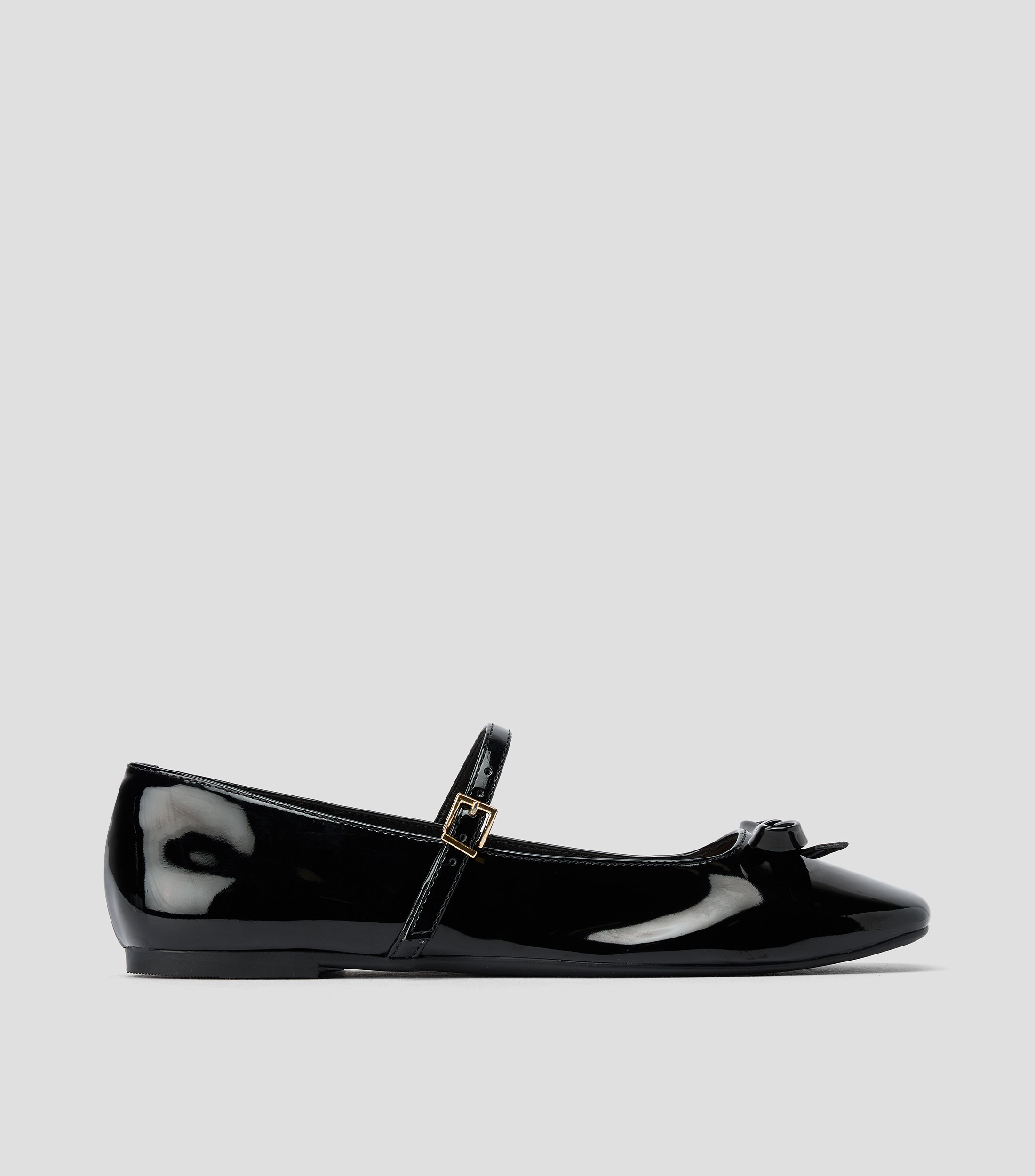 Flats lisos charol Mujer