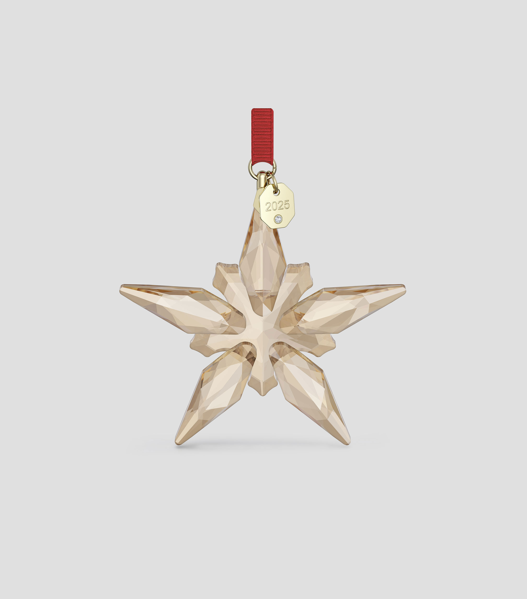 Ornamento navideño Annual Edition en cristal