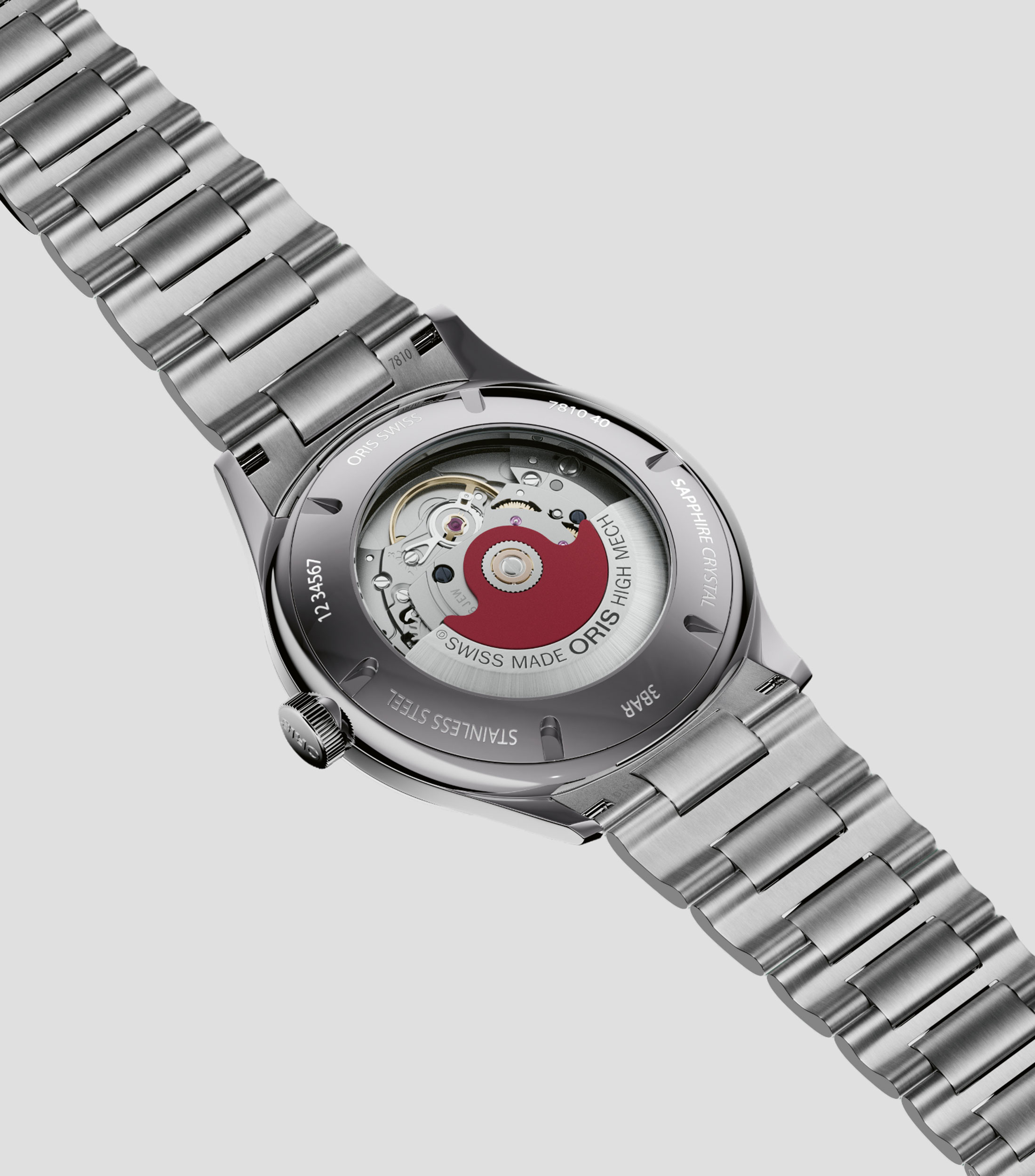 Reloj para hombre Artelier casual plata, Azul