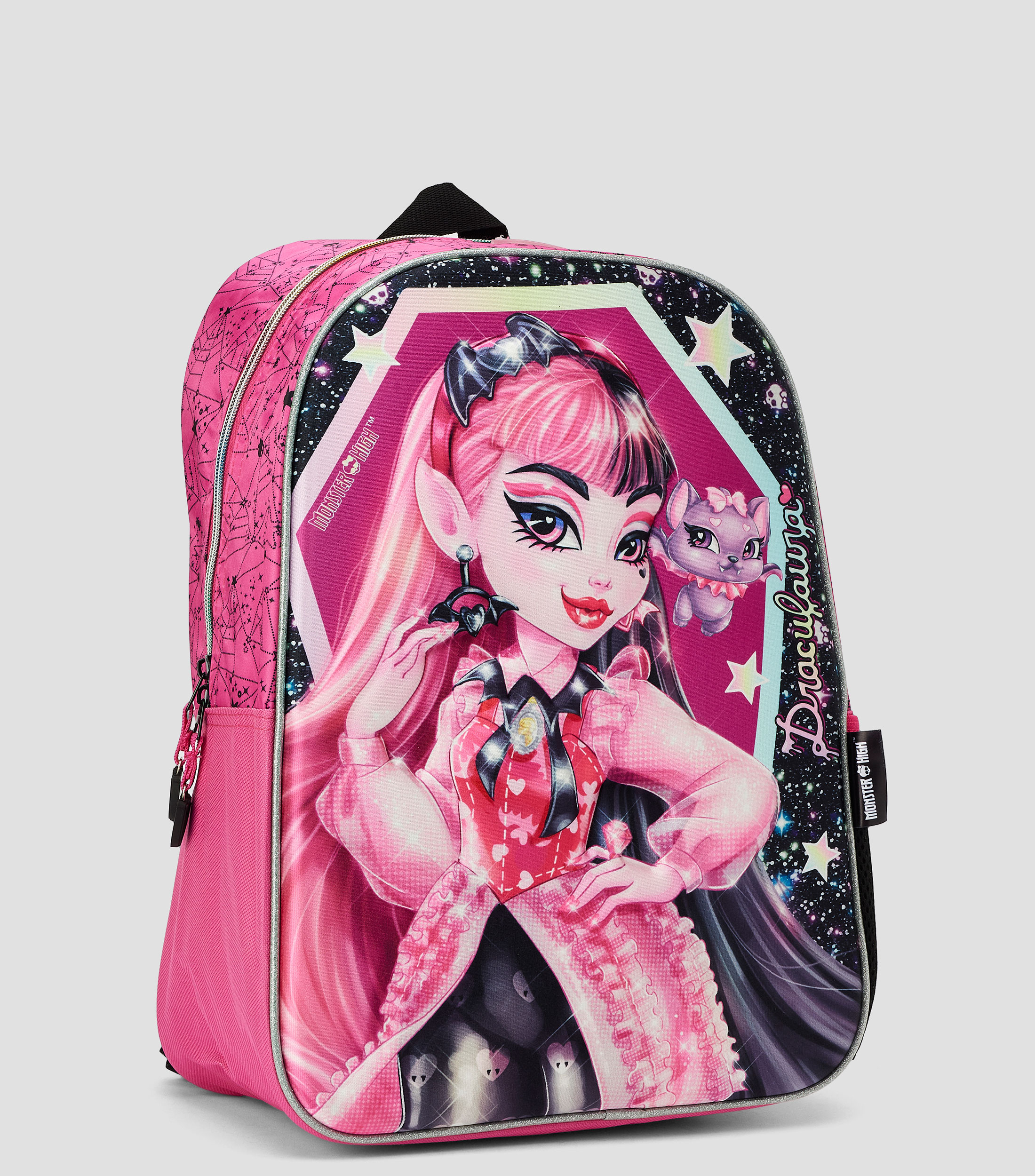 Set 3 en 1 mochila escolar Monster High Niña