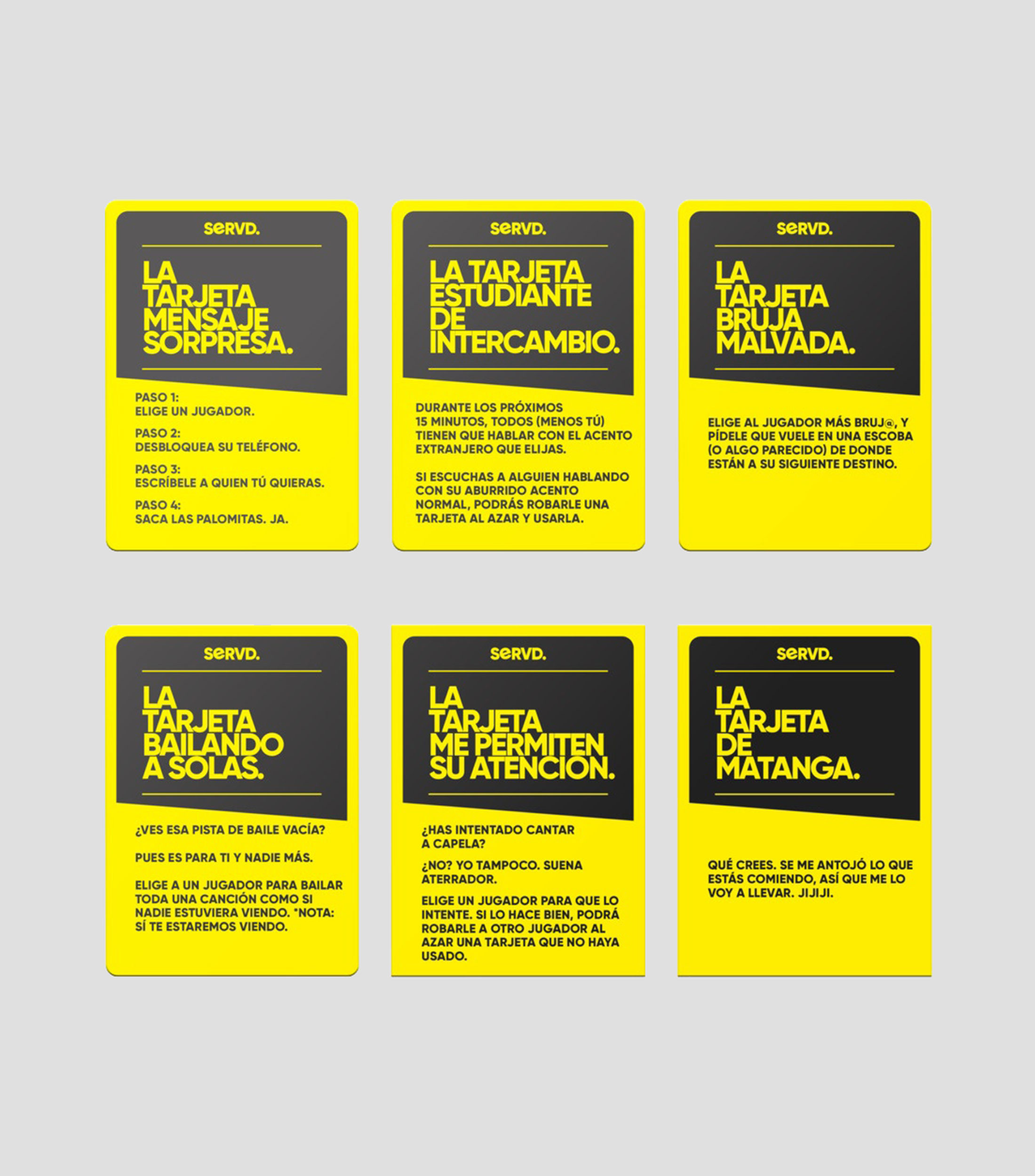 Juego de Mesa SERVD Edición Amigos