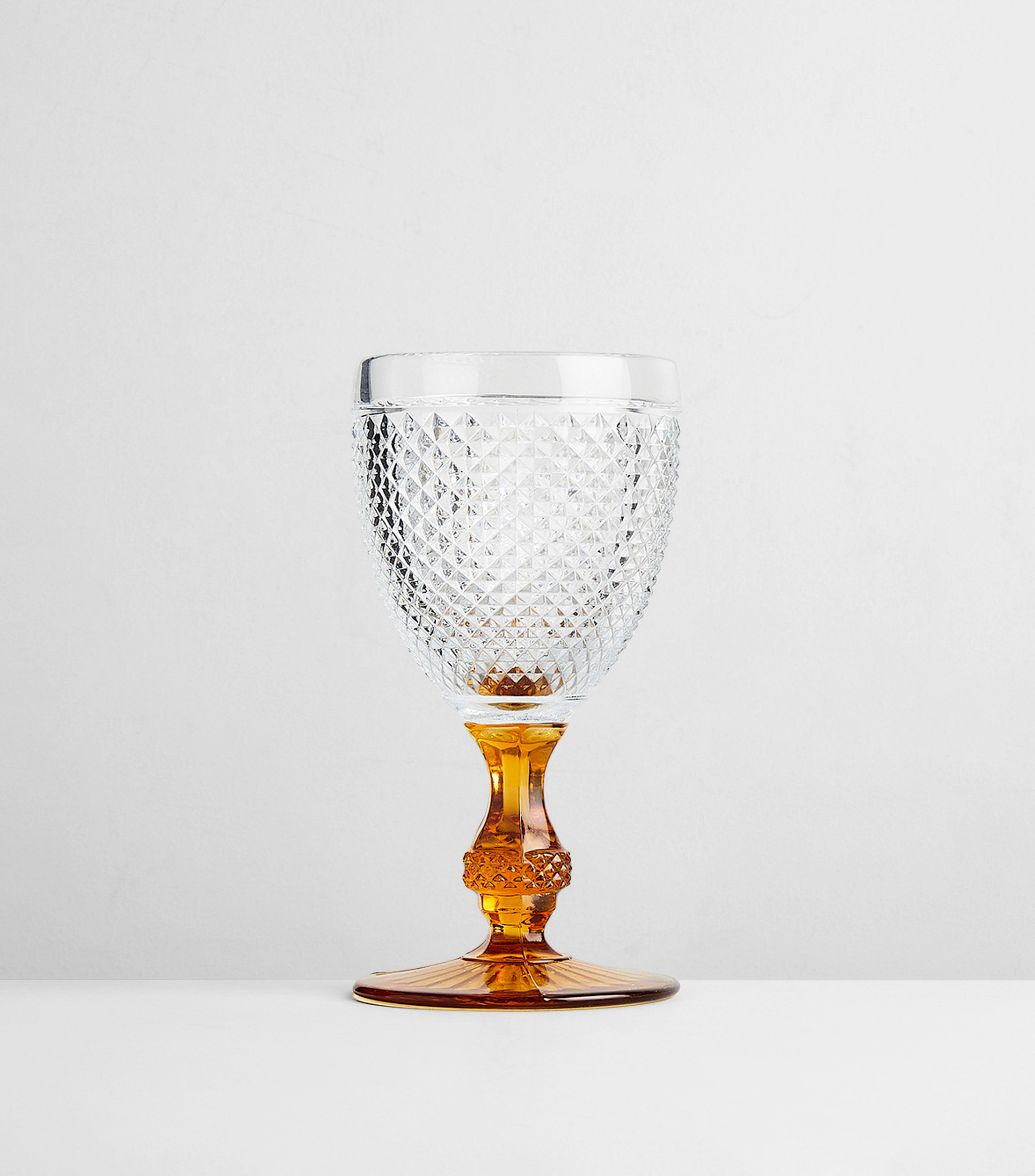 Copa de Agua ámbar