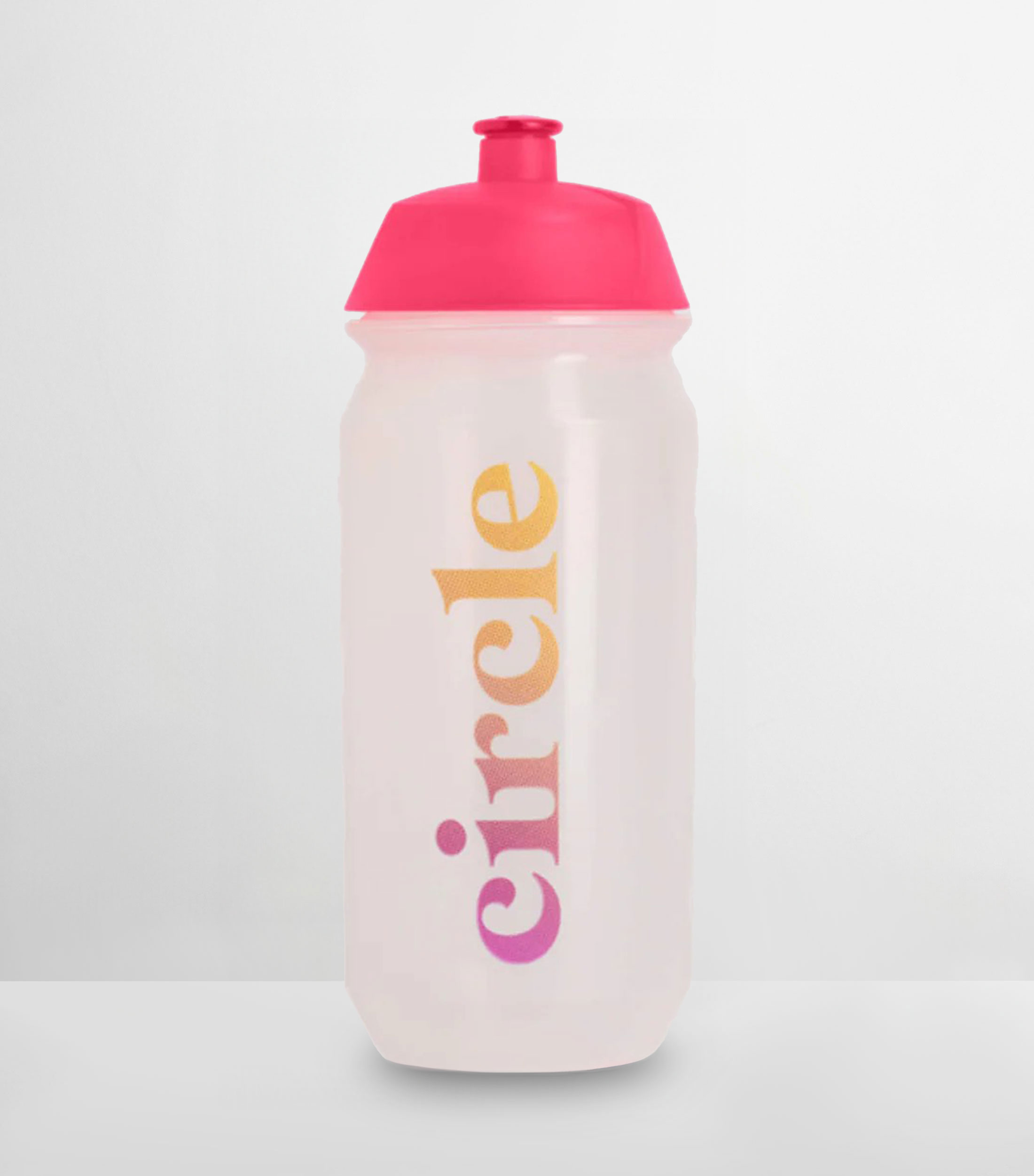 Botella en plástico con chupón, 500 ml