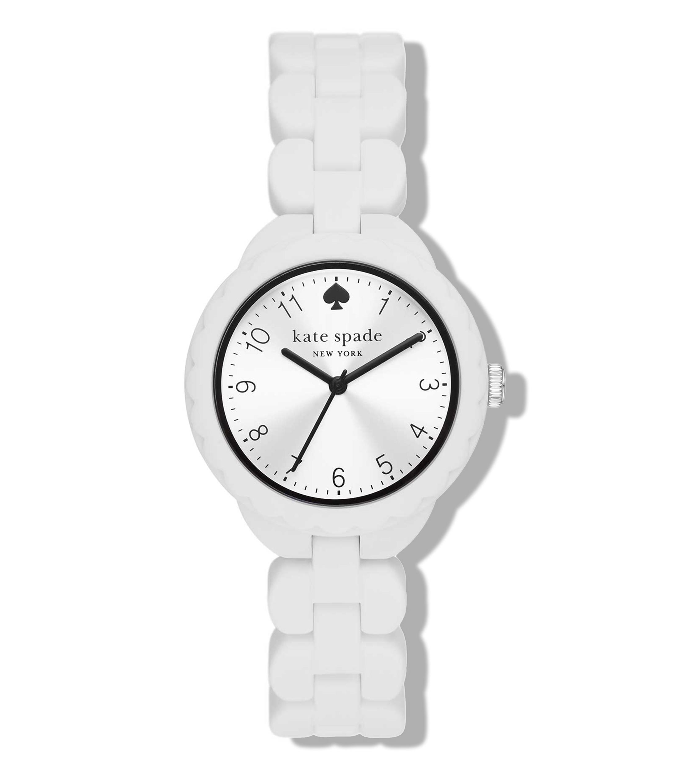 Kate Spade New York Reloj para Mujer Morningside Casual, Blanco El