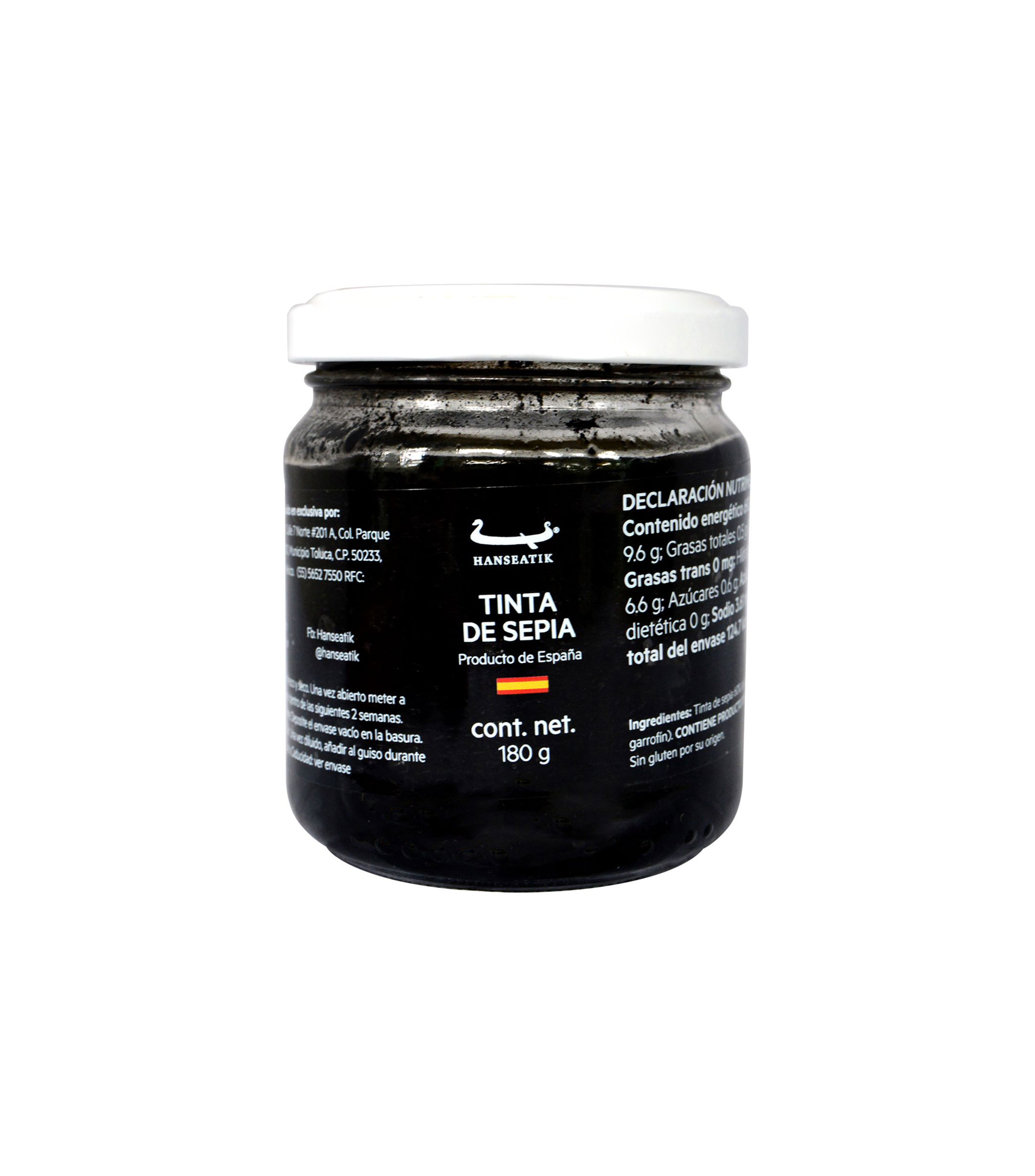 Tinta de sepia, 180 g