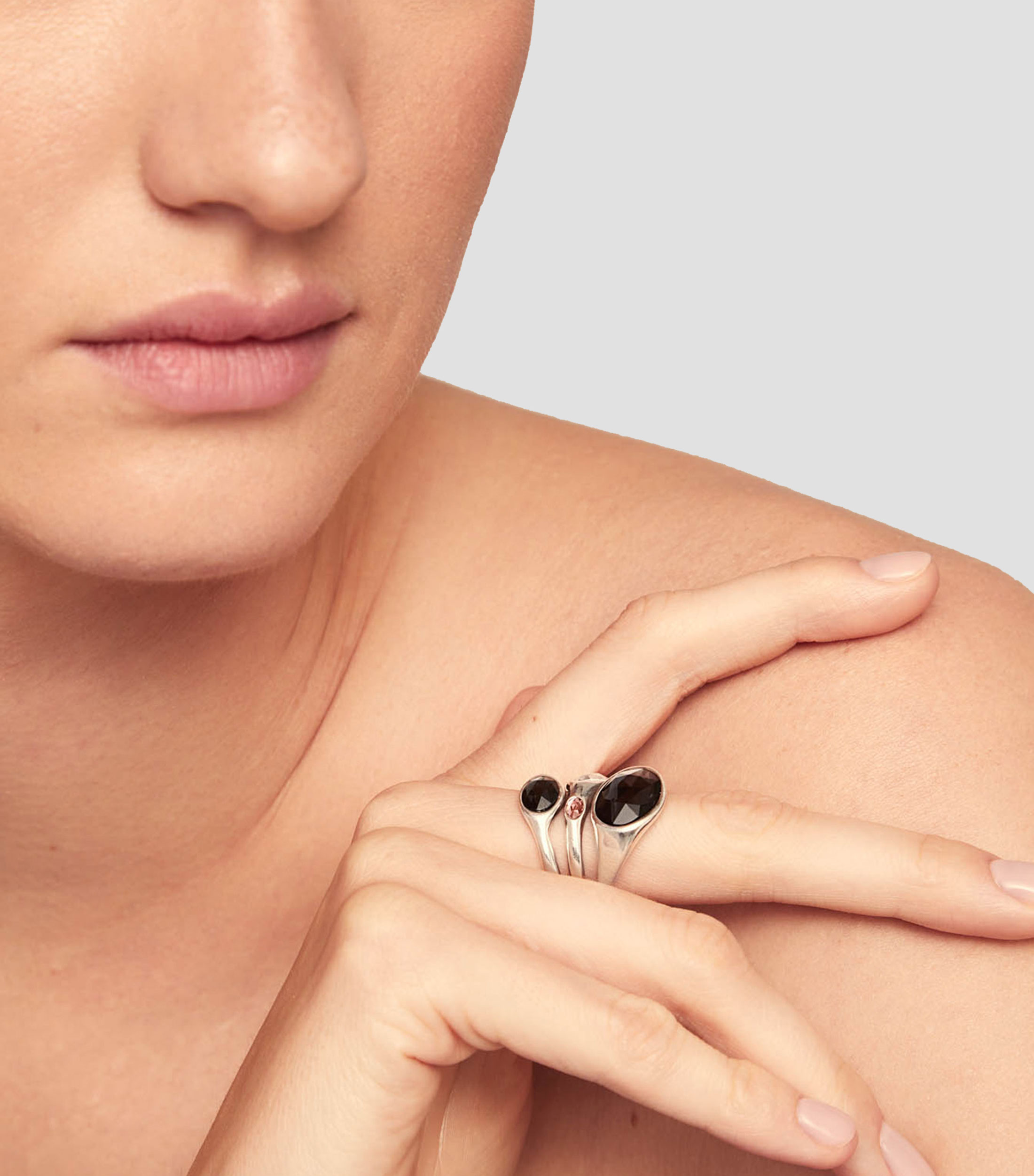 Anillo Sunshine con Incrustaciones Mujer