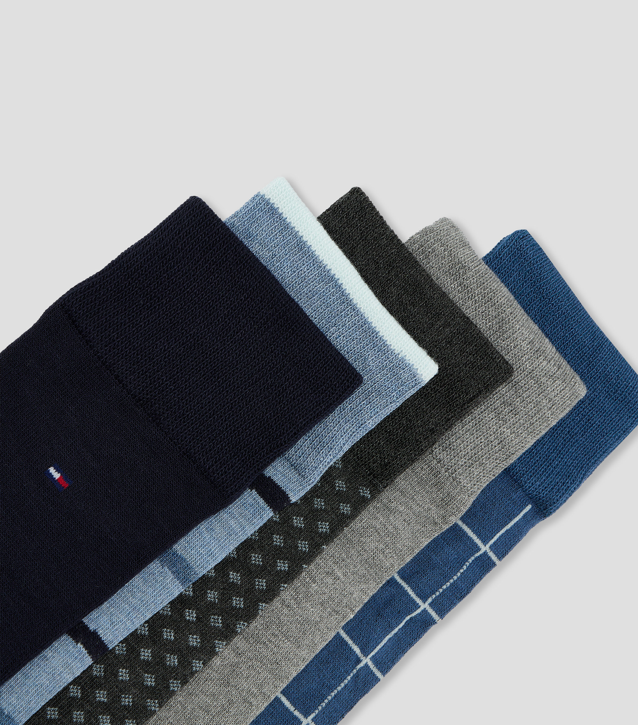 Set 5 calcetines crew Hombre