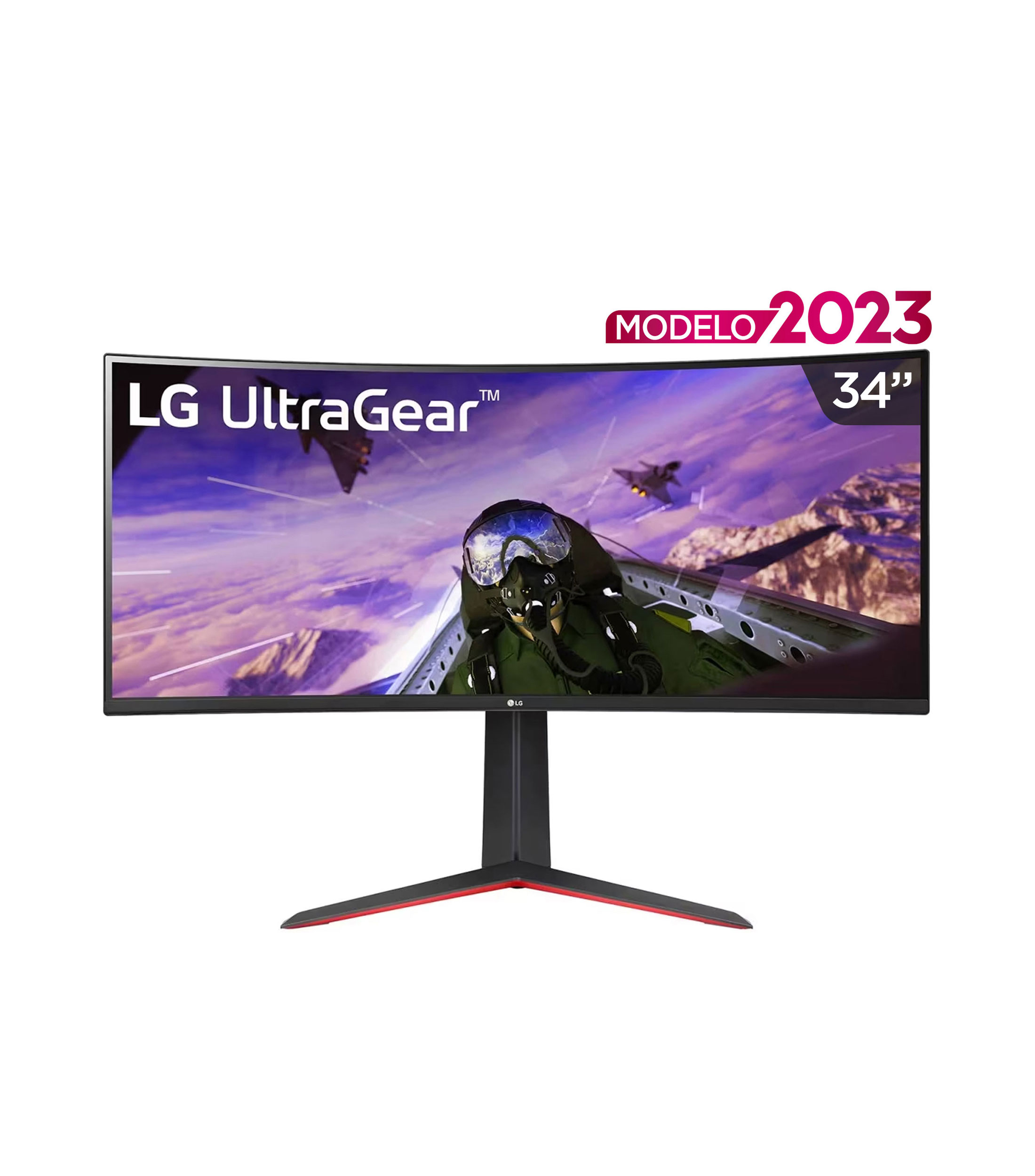 Monitor Gamer 34" Curva QHD Ultragear 160 Hz 34GP63A-B.AWM