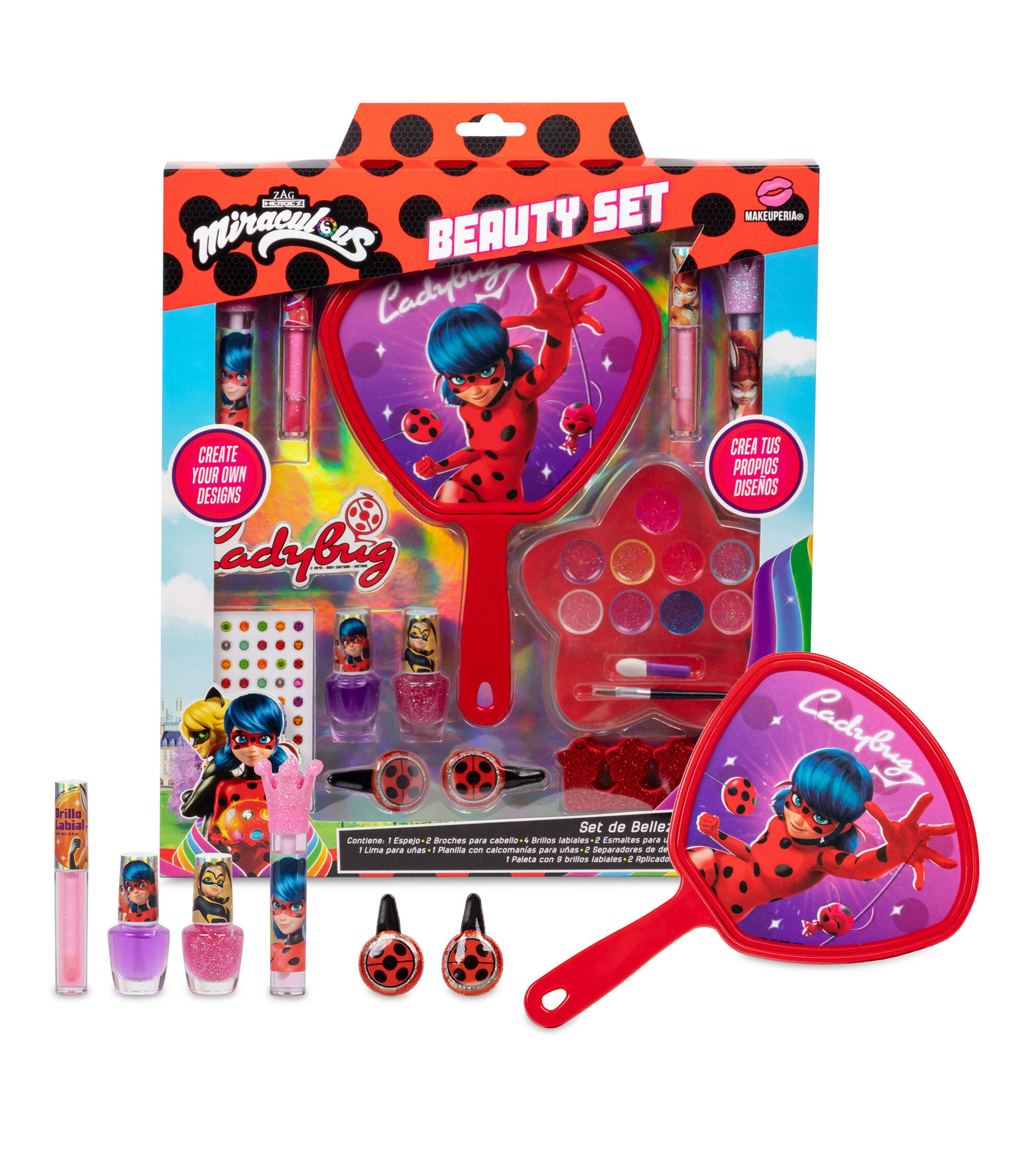 Playset Cosméticos Ladybug