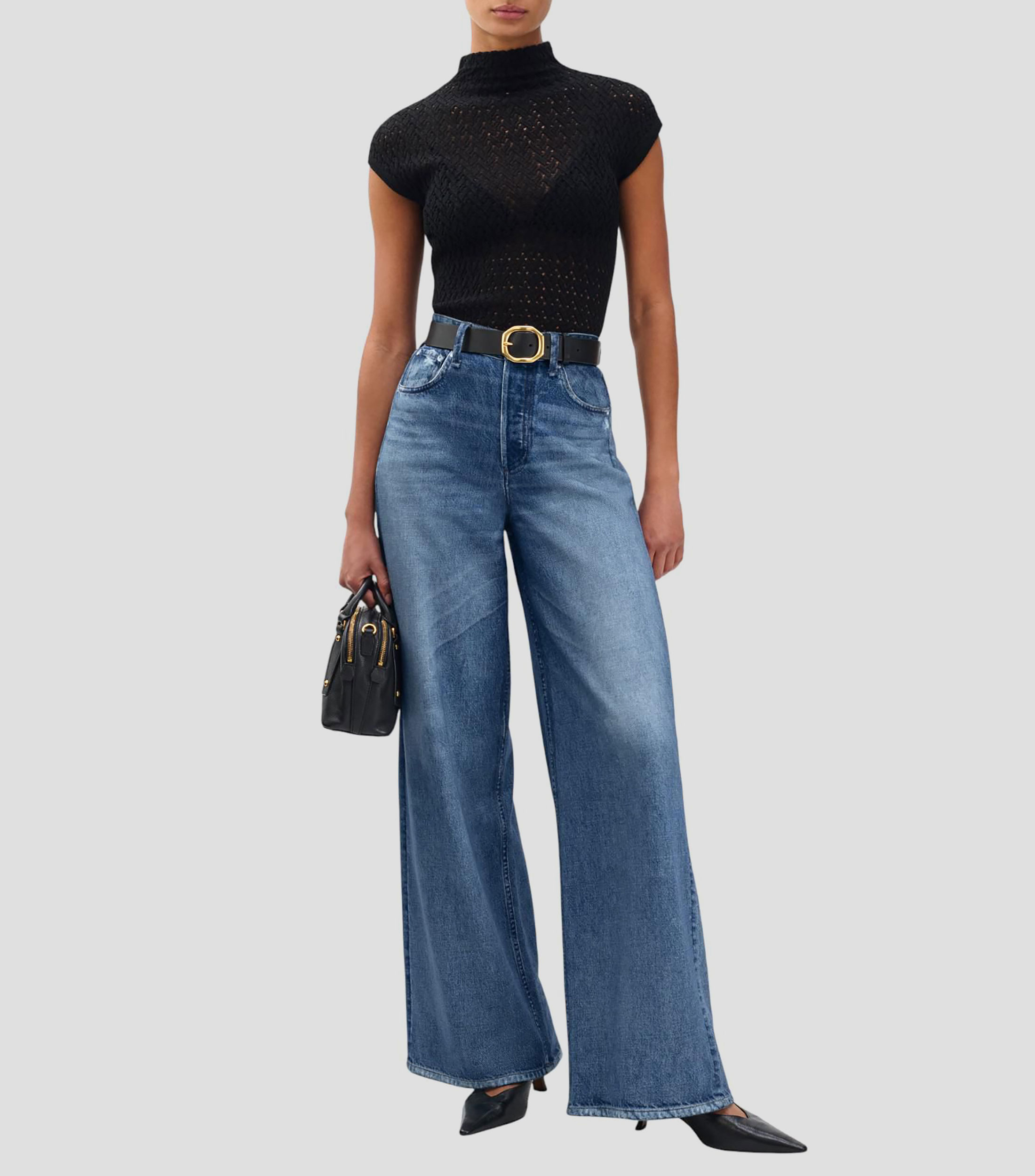 Jeans pata de elefante Mujer