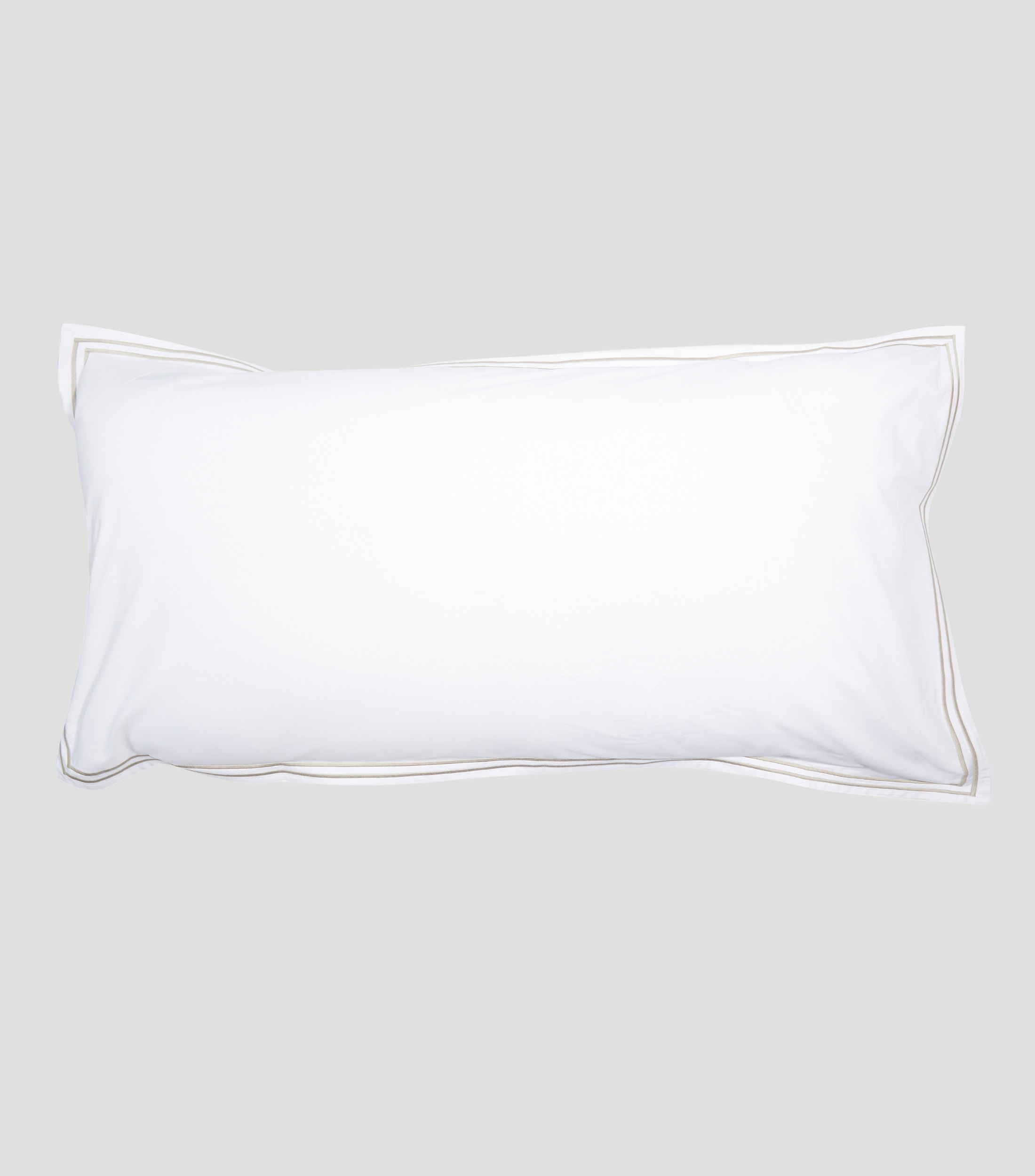 Funda para almohada Feston blanco