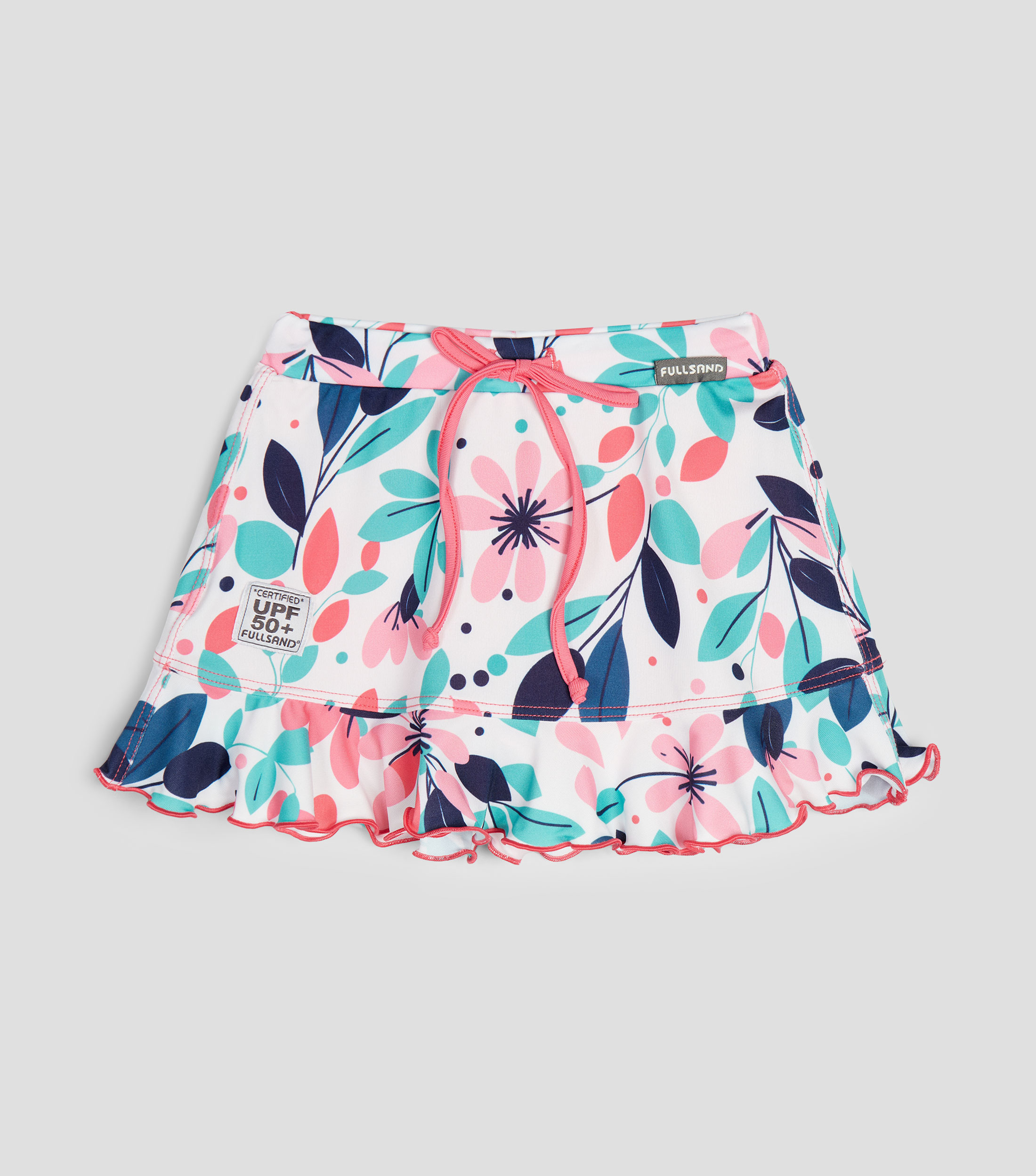 Short falda traje de baño estampado Niña