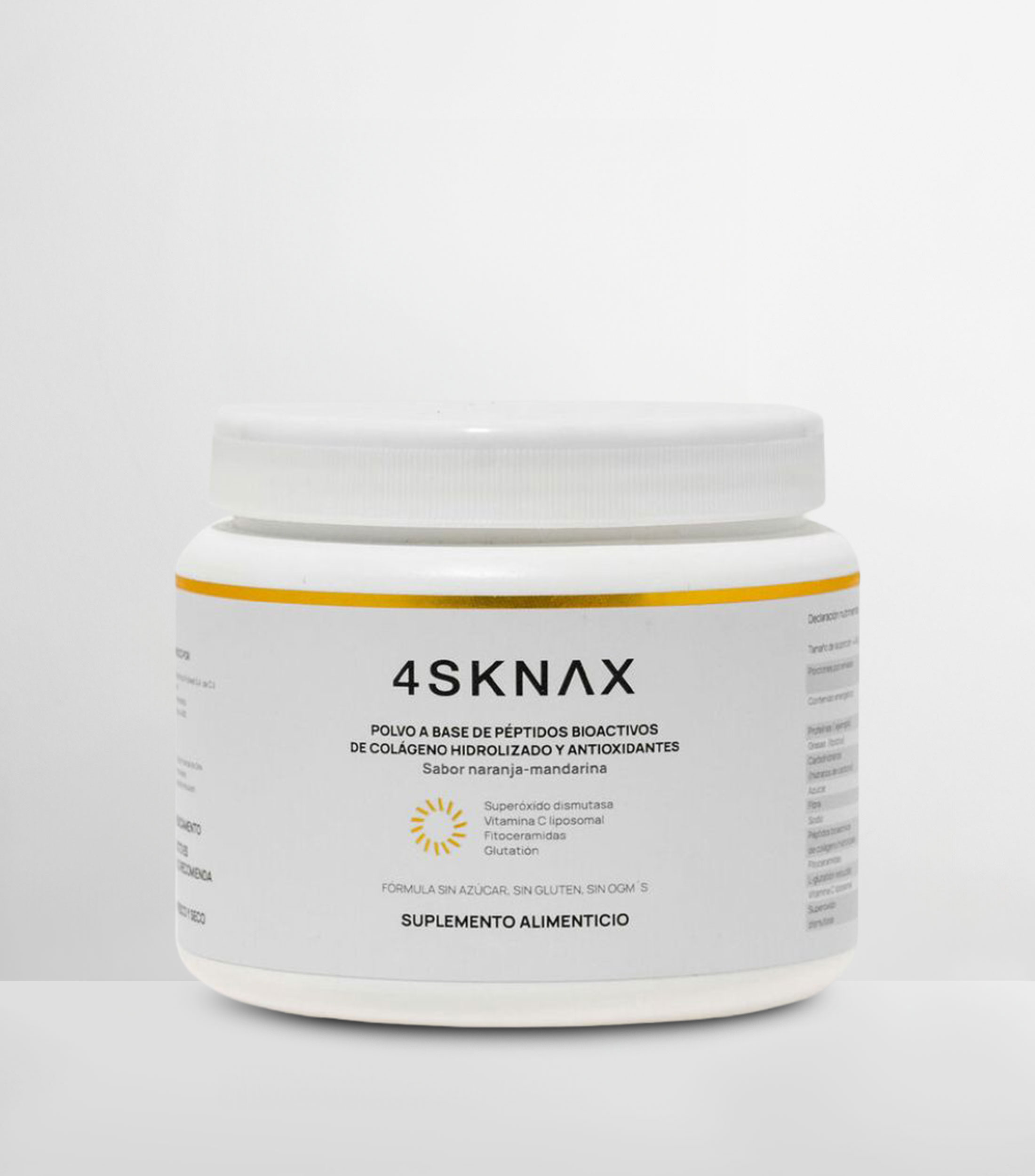 Suplemento Alimenticio 4SKNAX, 134 g