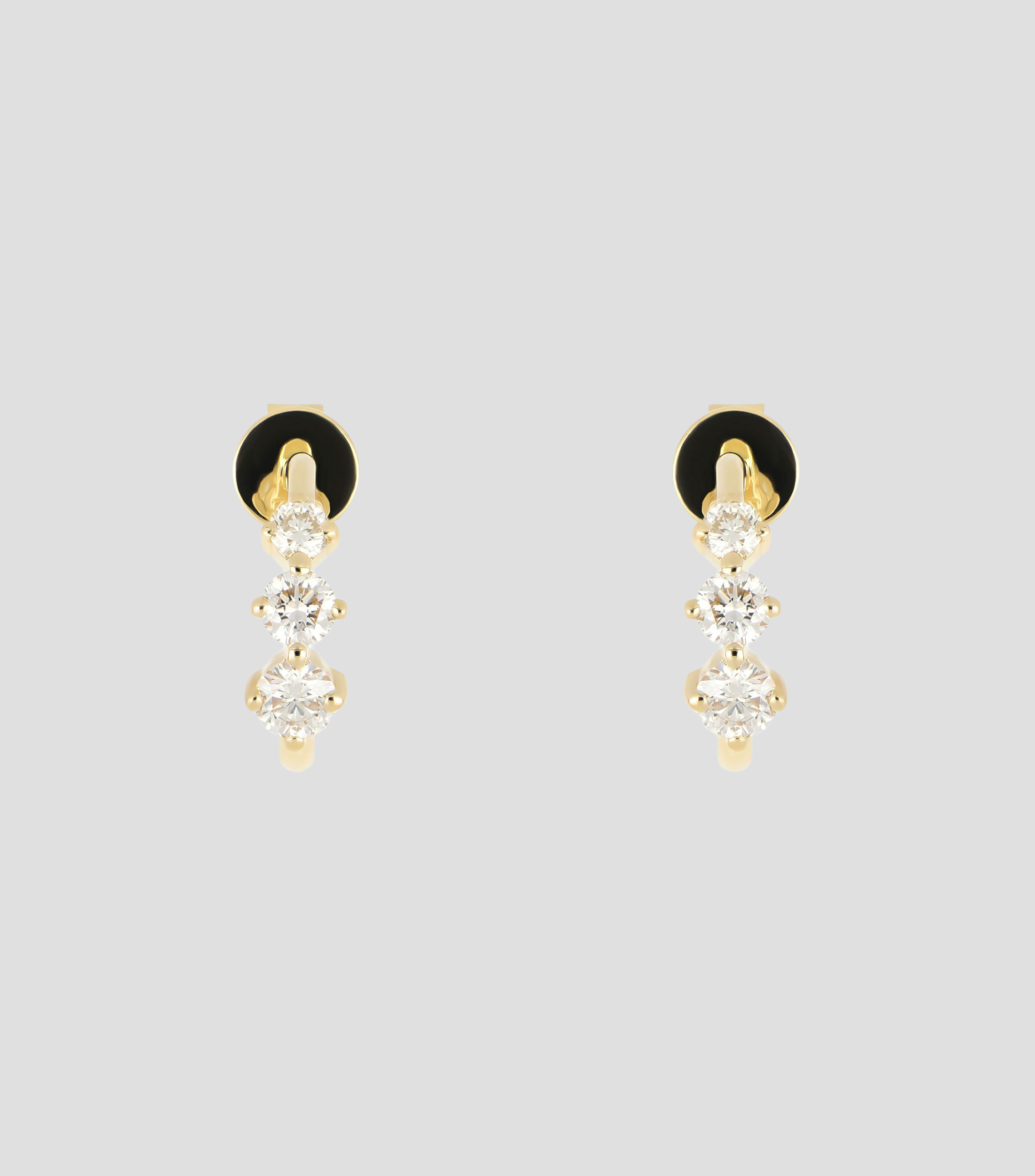 Broqueles en Oro amarillo de 18 Kilates Mujer
