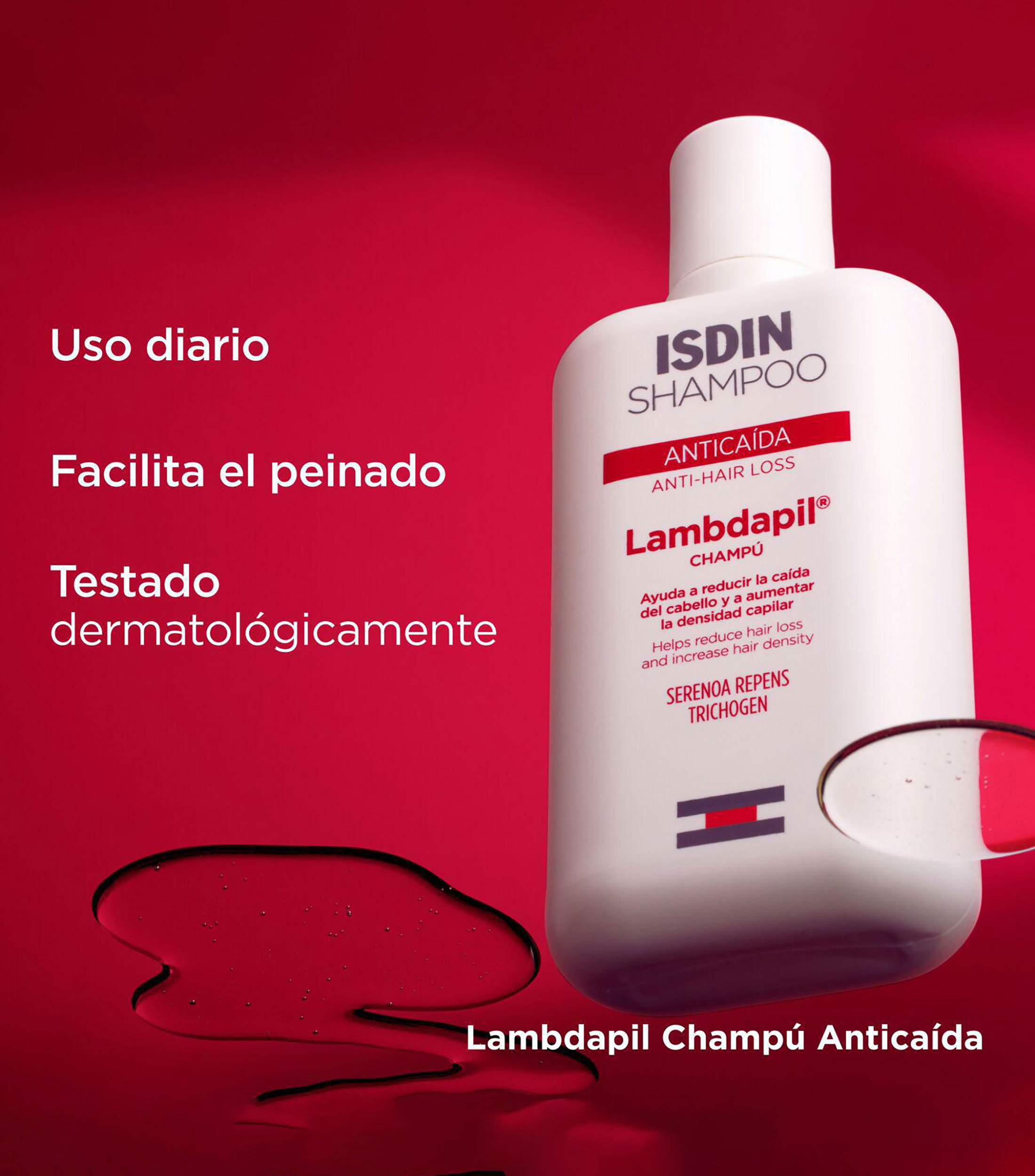 Shampoo Lambdapil anticaída, 200 ml