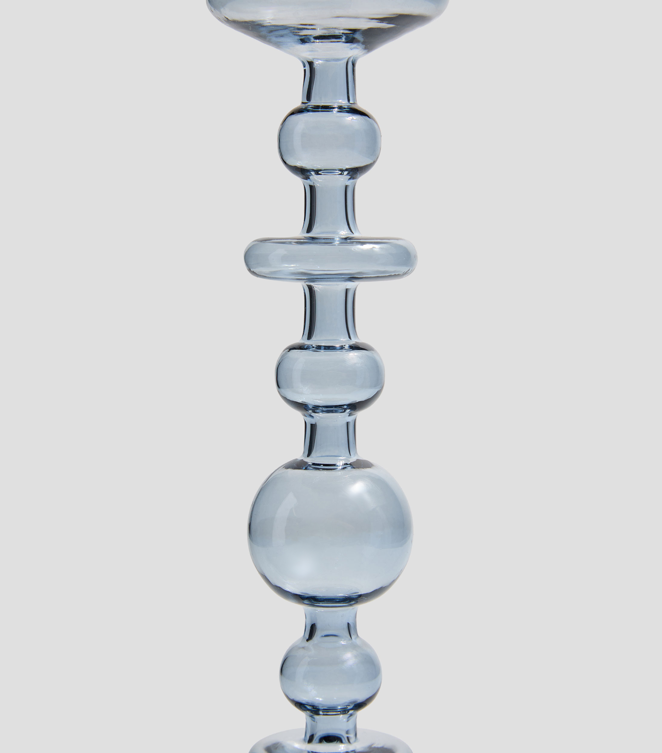 Candelabro Bubble Ice en Cristal