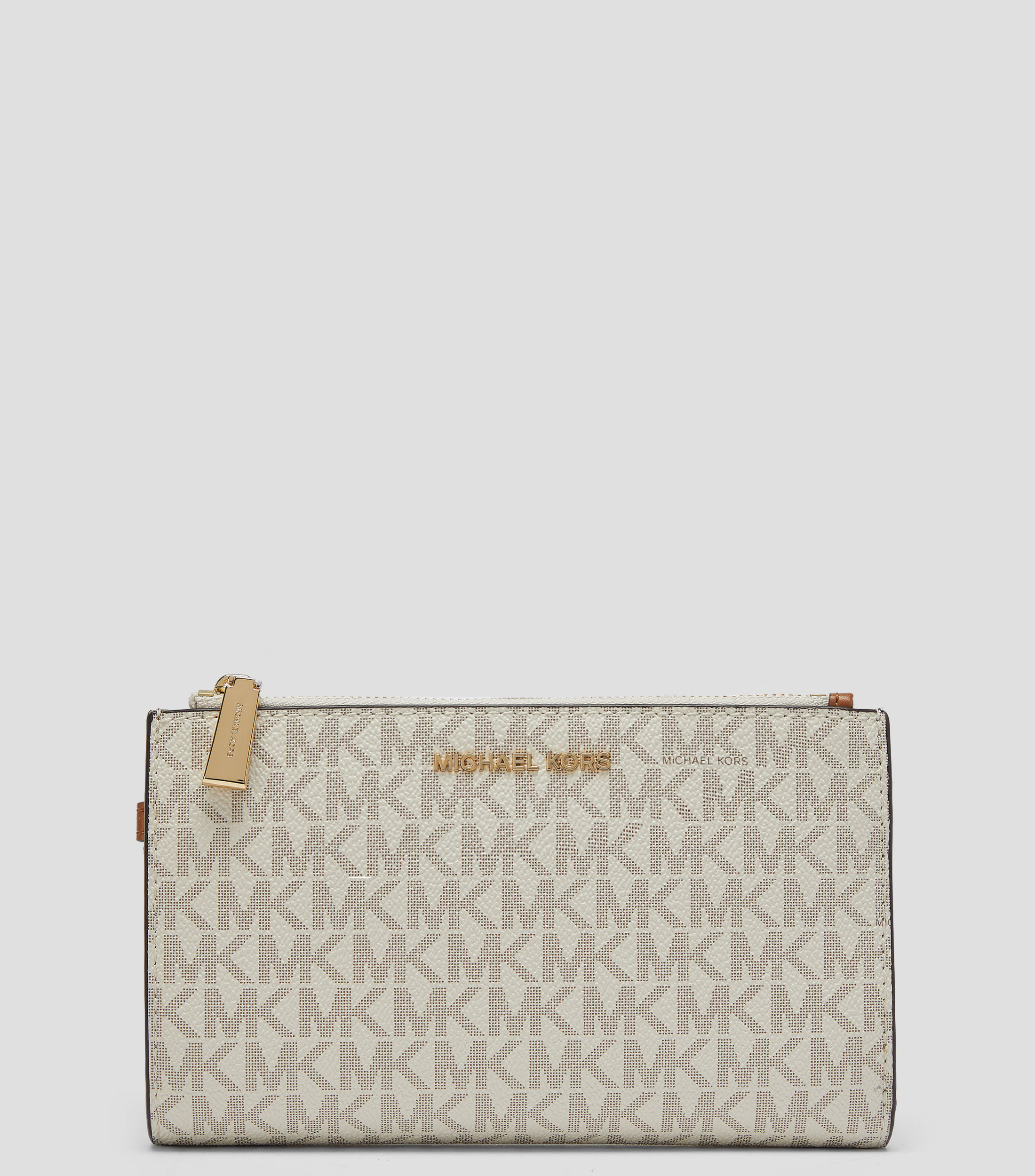 Cartera beige Jet Set con monogram Mujer