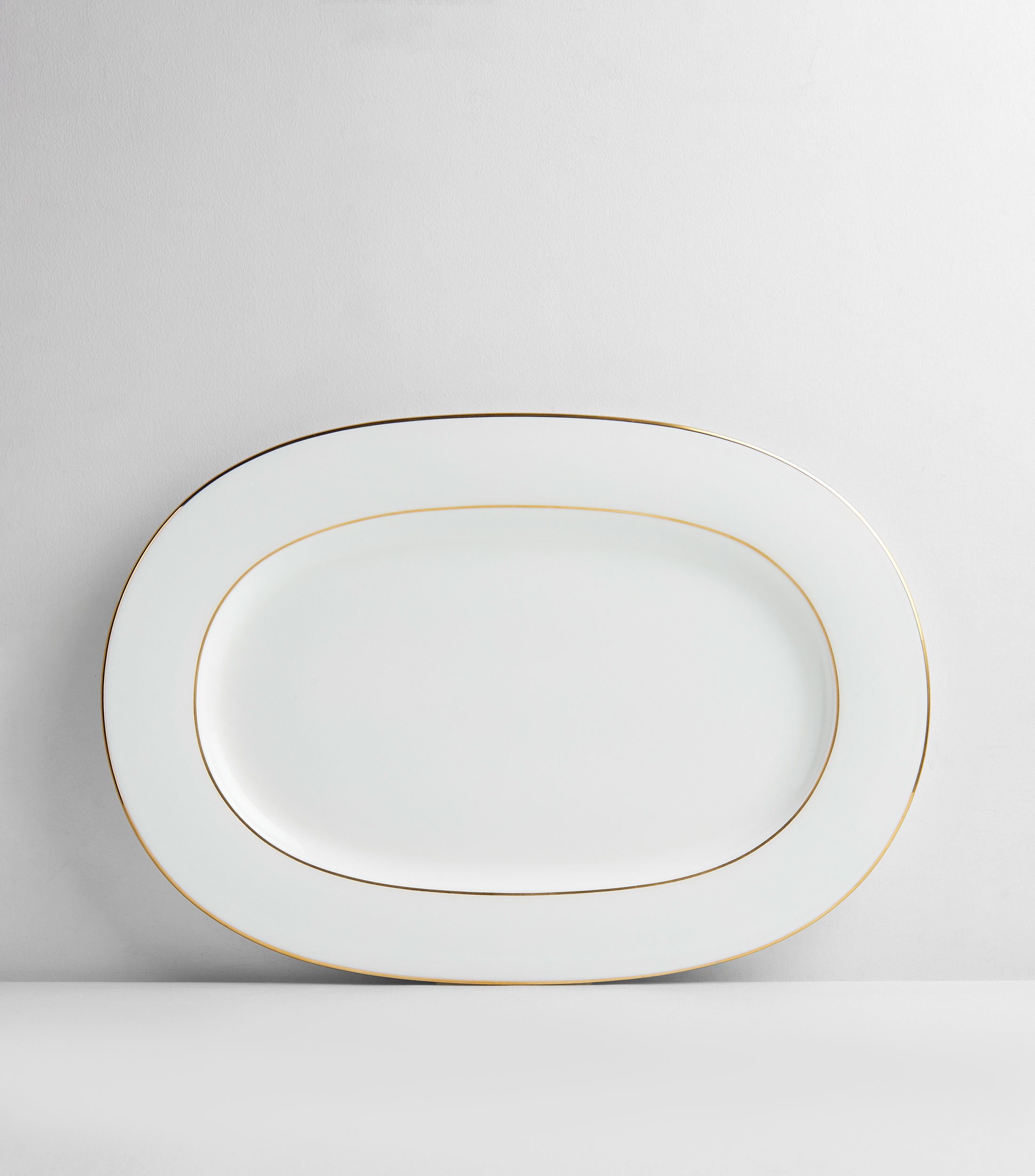 Plato fuente ovalado Anmut Gold