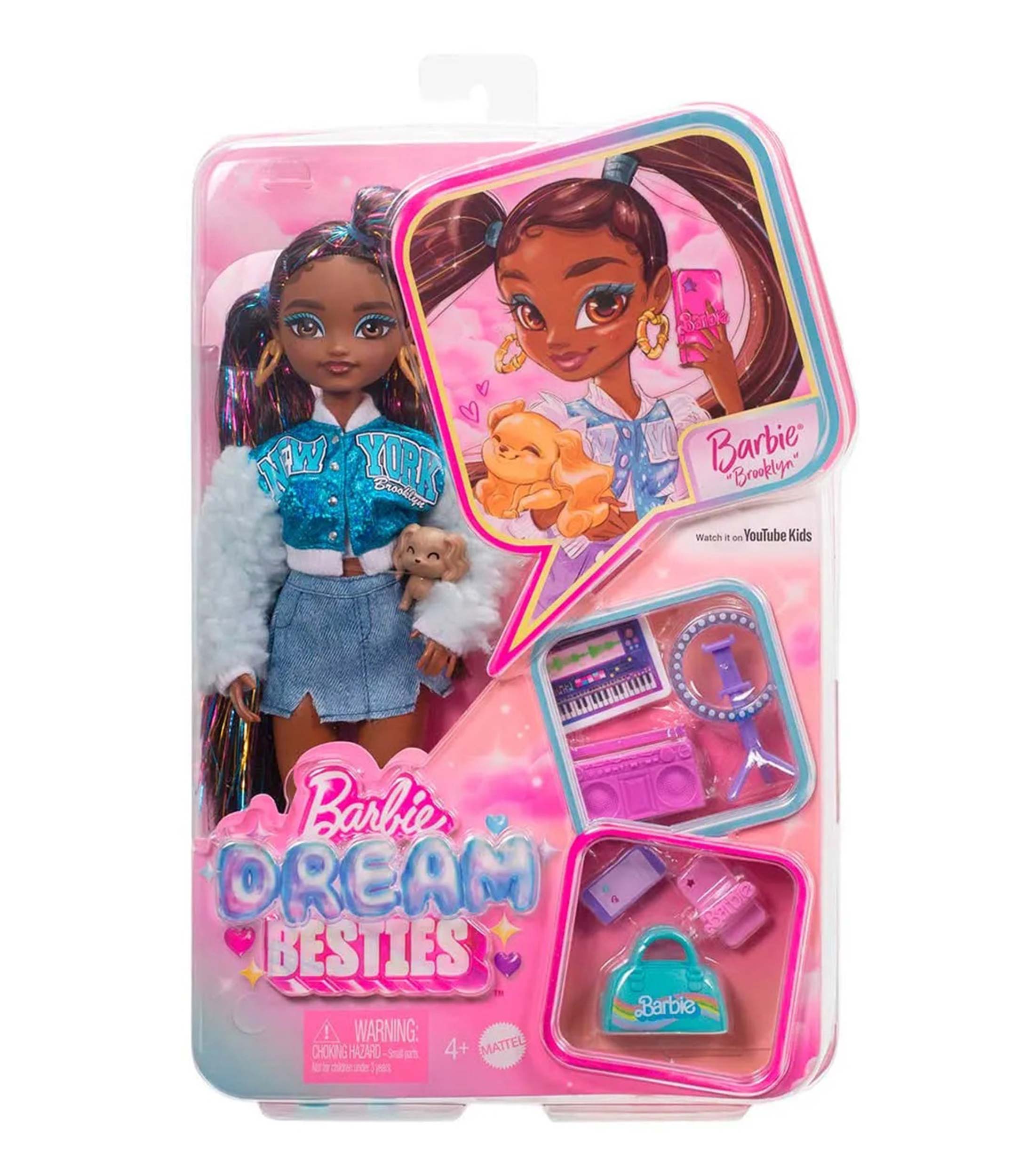 Muneca Barbie Dream Besties - Brooklyn