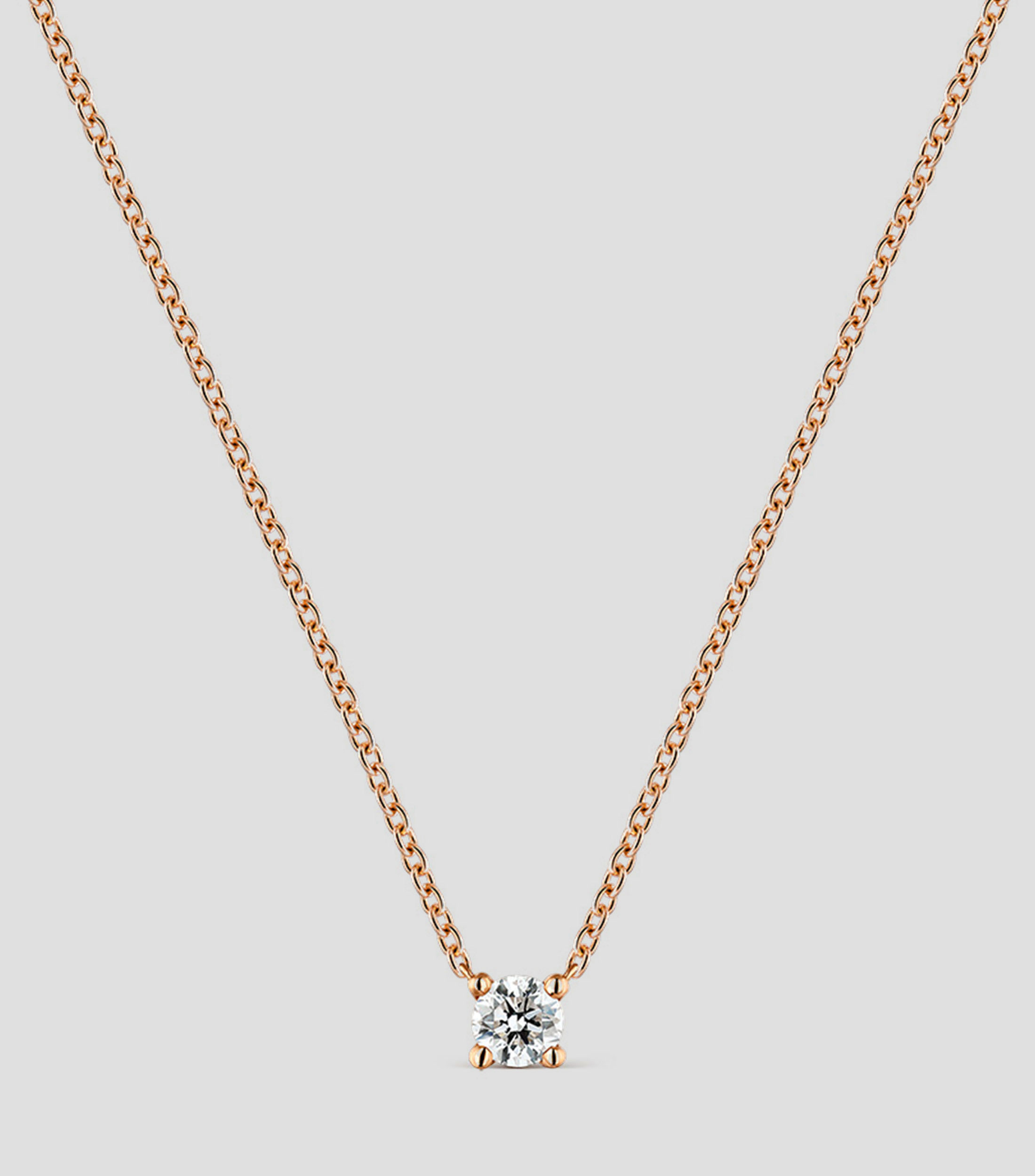 Colgante Idalia en Oro 18 Kilates con Diamante Mujer