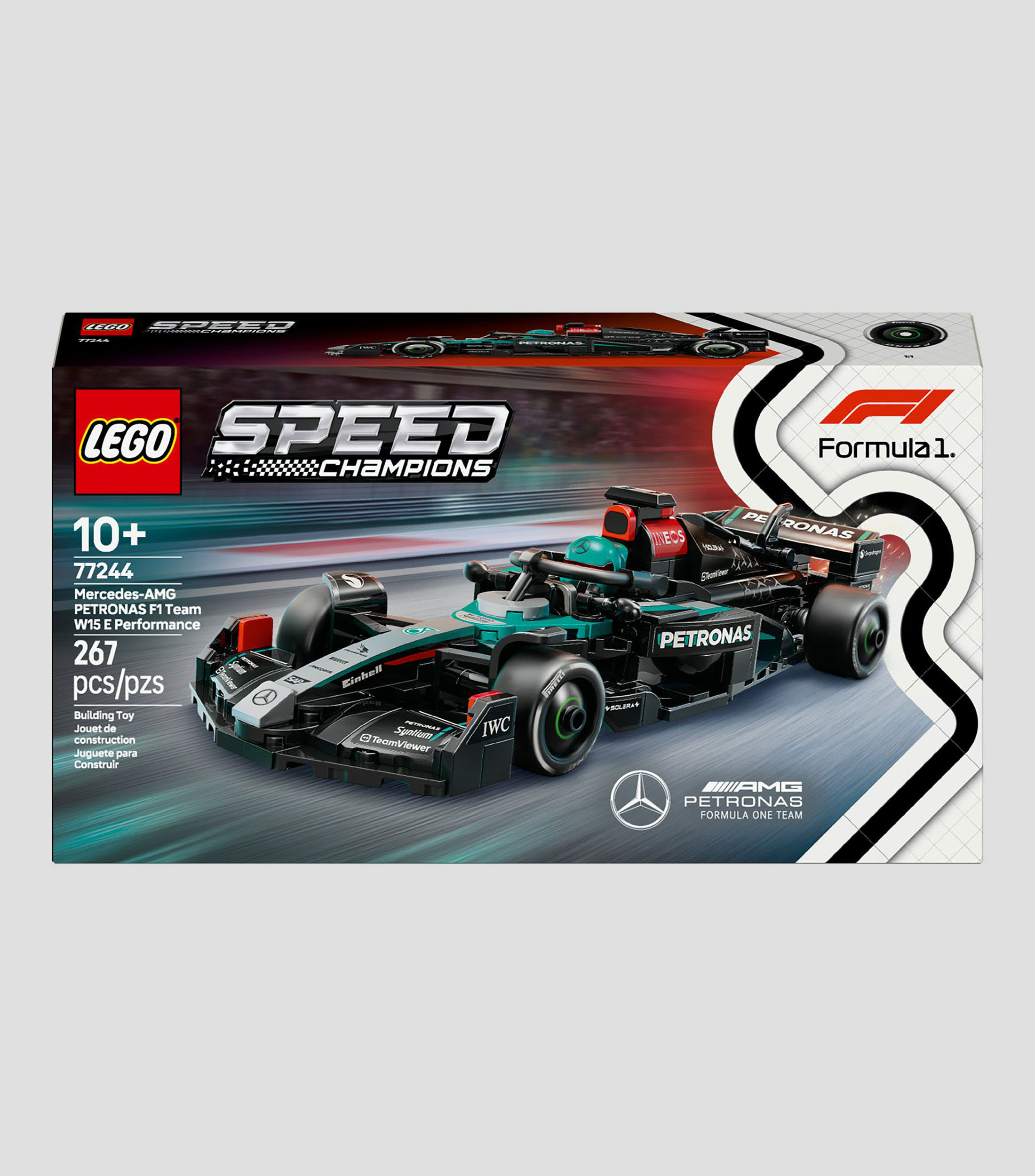 Lego Speed Champions Auto de Carreras Mercedes-AMG F1 W15 77244