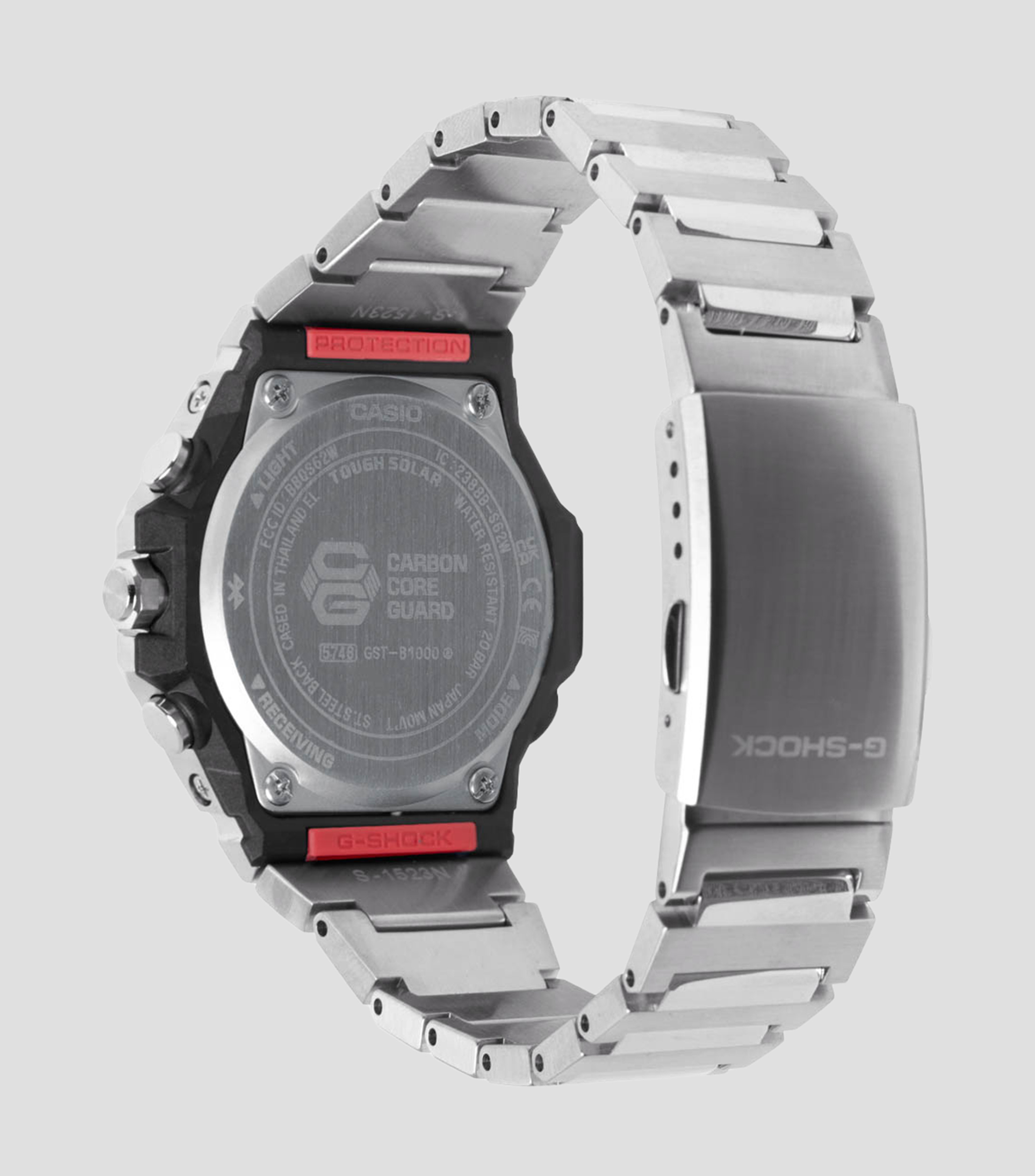 Reloj para hombre G-Shock GST-B1000D Casual Plateado