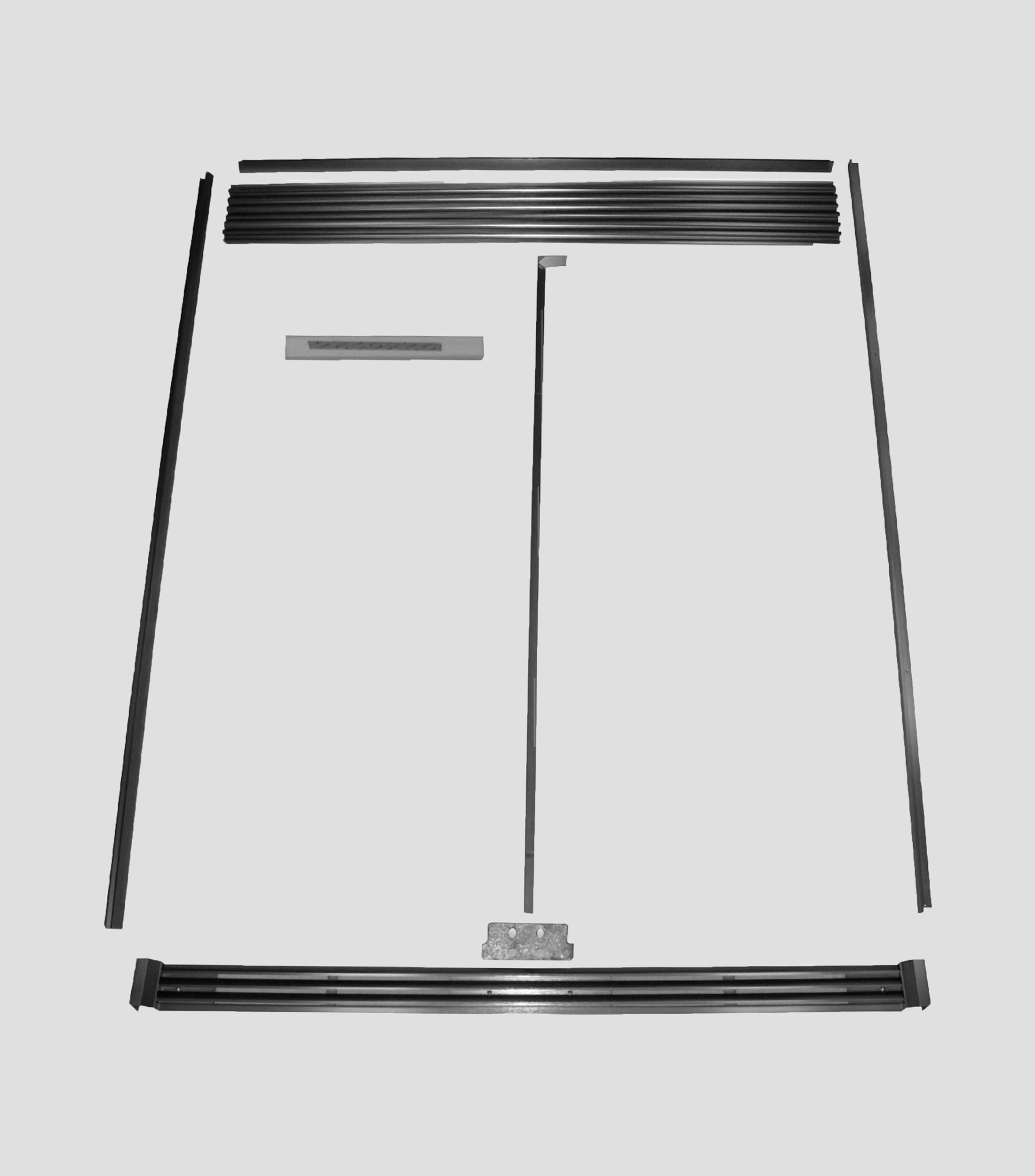 Base para refrigerador y congelador Trim Kit Sidekick en Acero