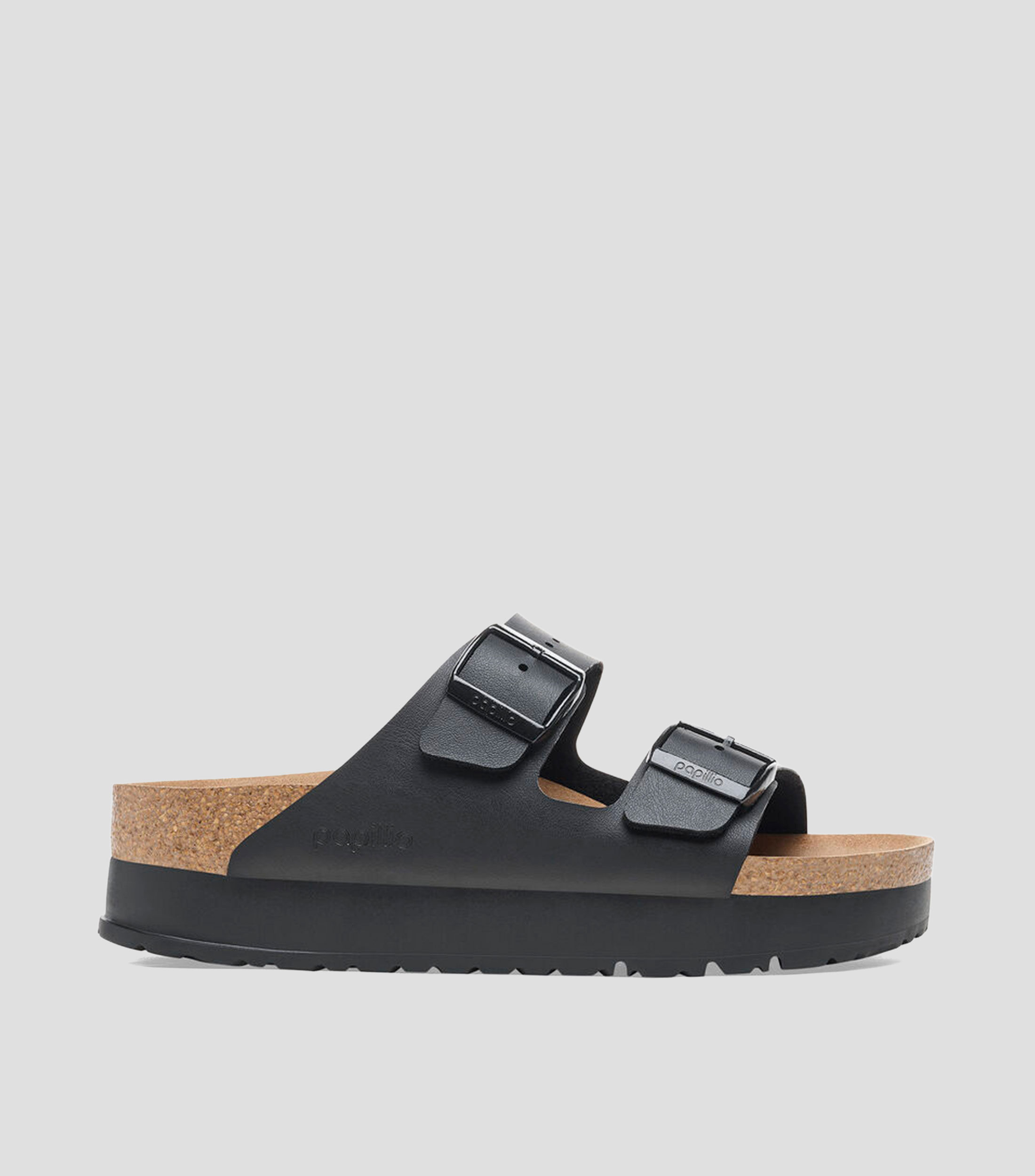 Sandalias planas con plataforma Mujer
