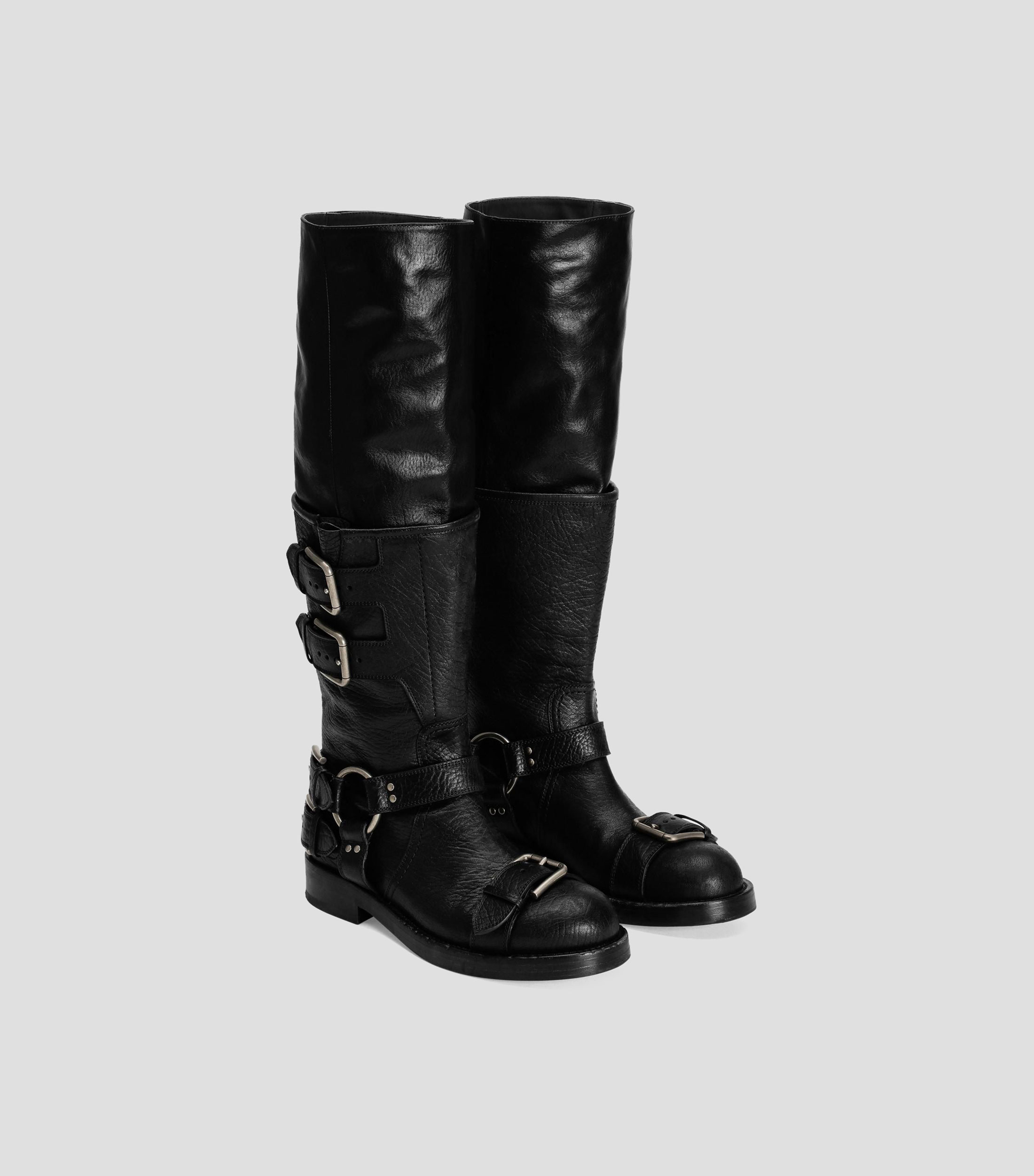 Botas largas Horse en piel Mujer