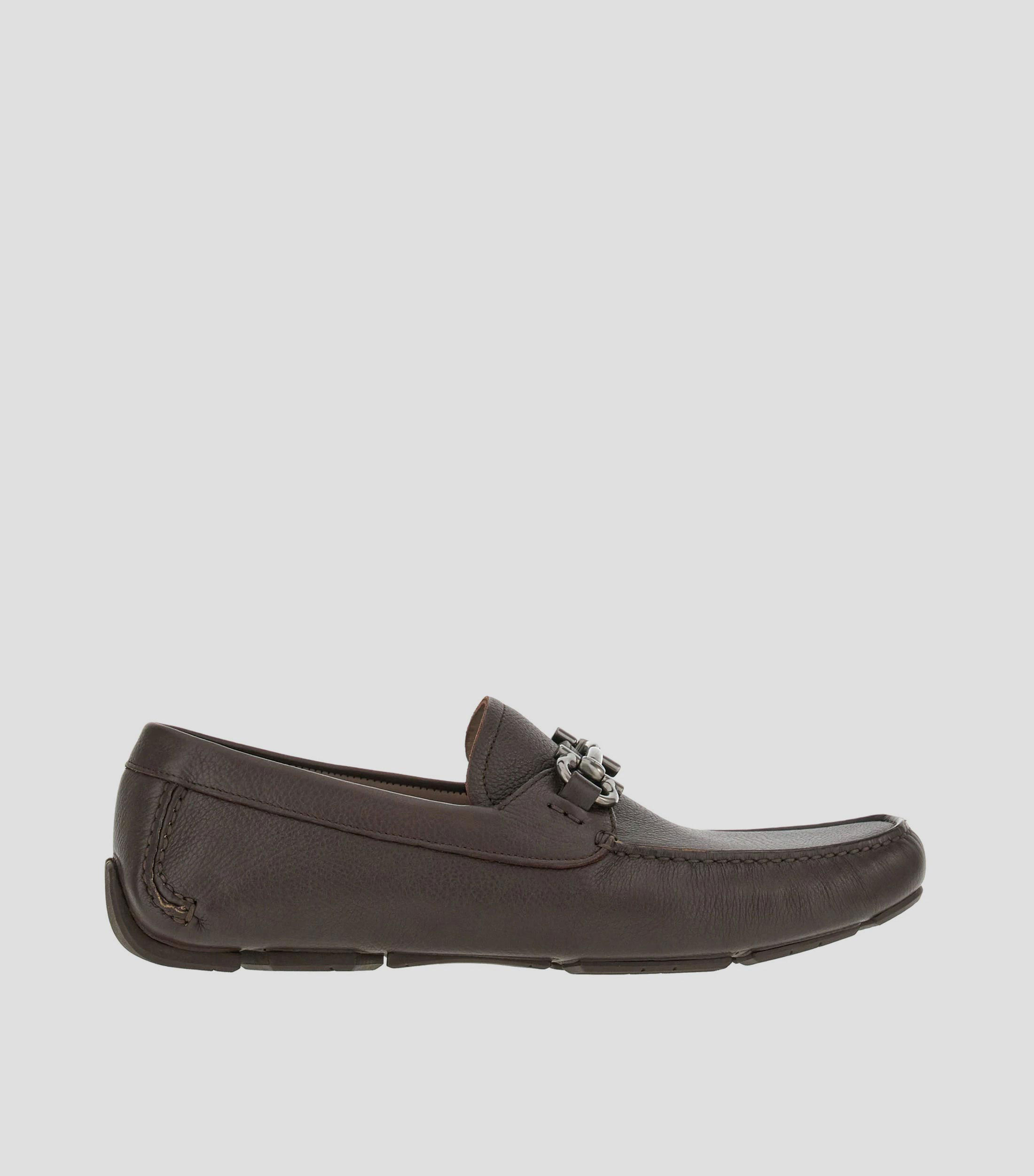 Mocasines Driver con adorno Gancini Hombre