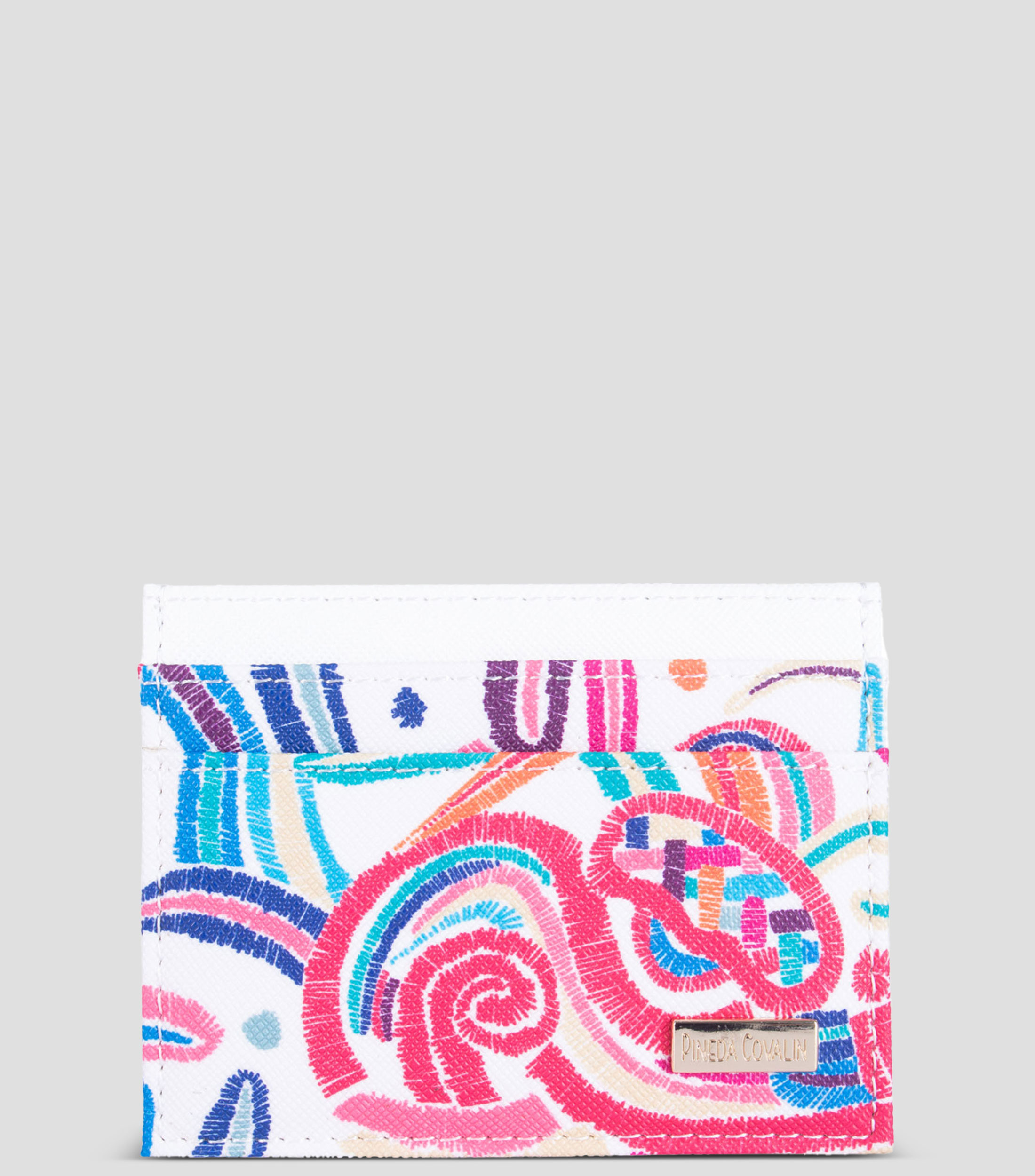 Tarjetero estampado Quetzalcoatl Mujer