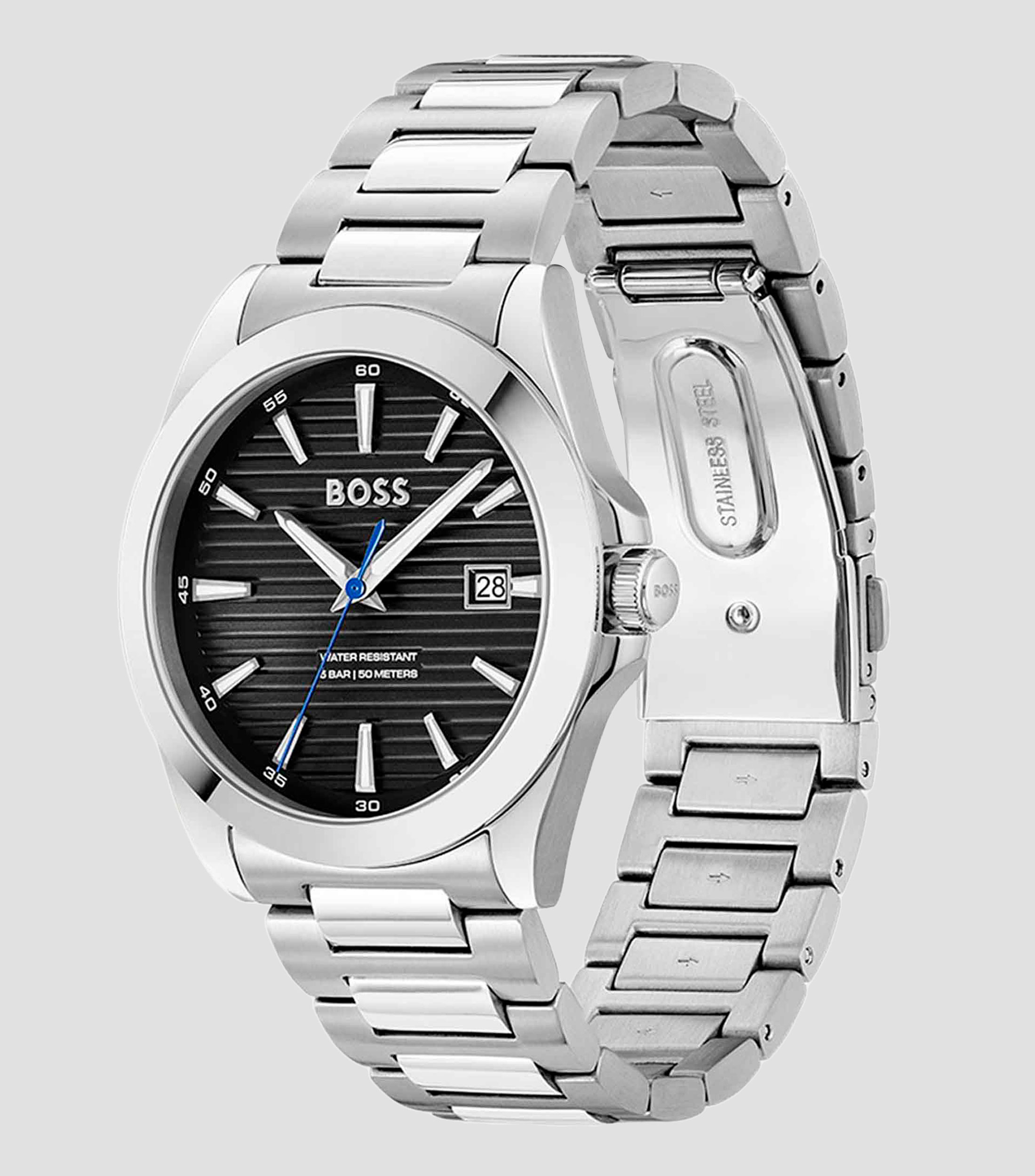 Reloj para Hombre Strike B Casual, Plateado