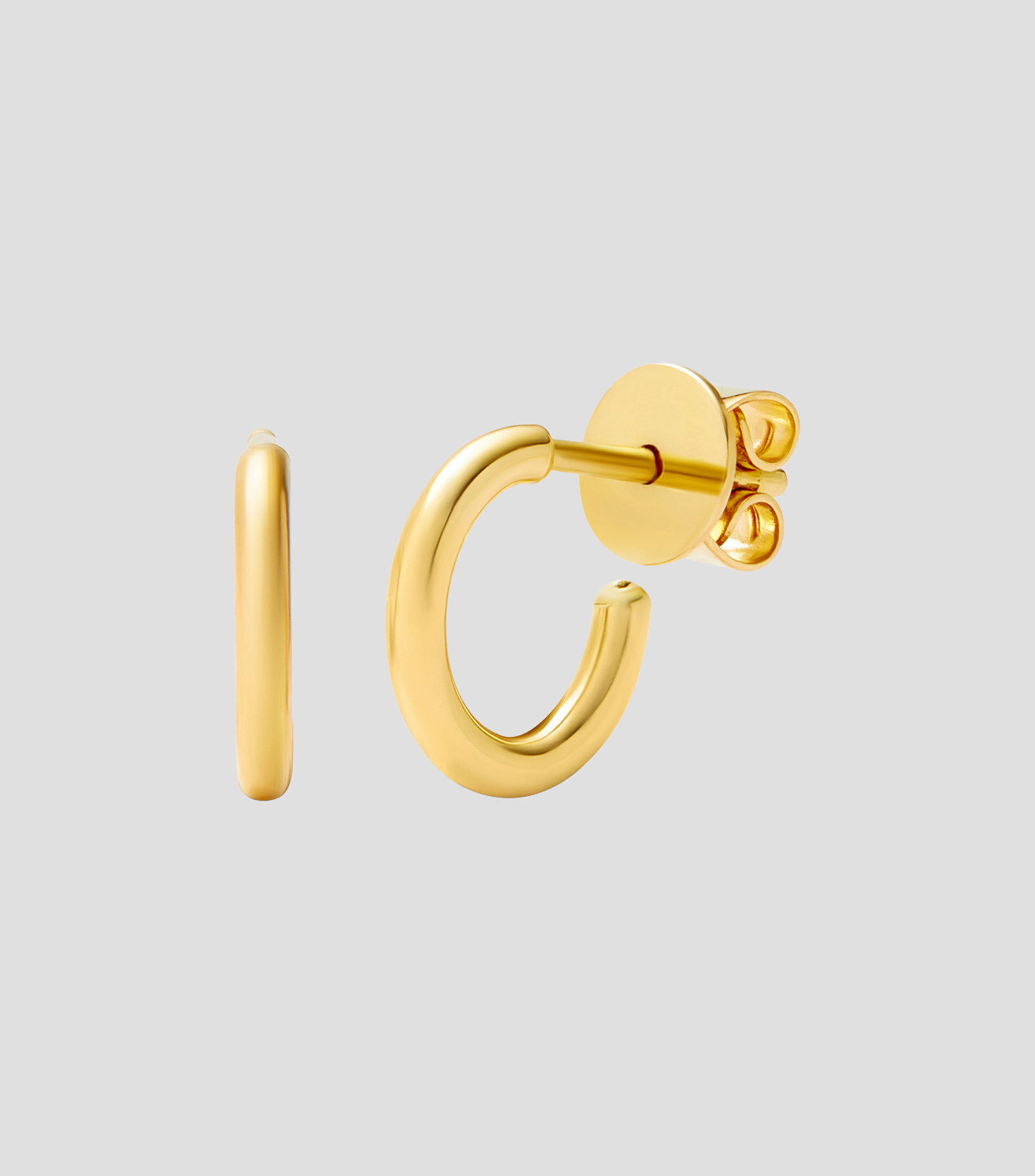 Pendientes en oro amarillo de 18 kilates Mujer
