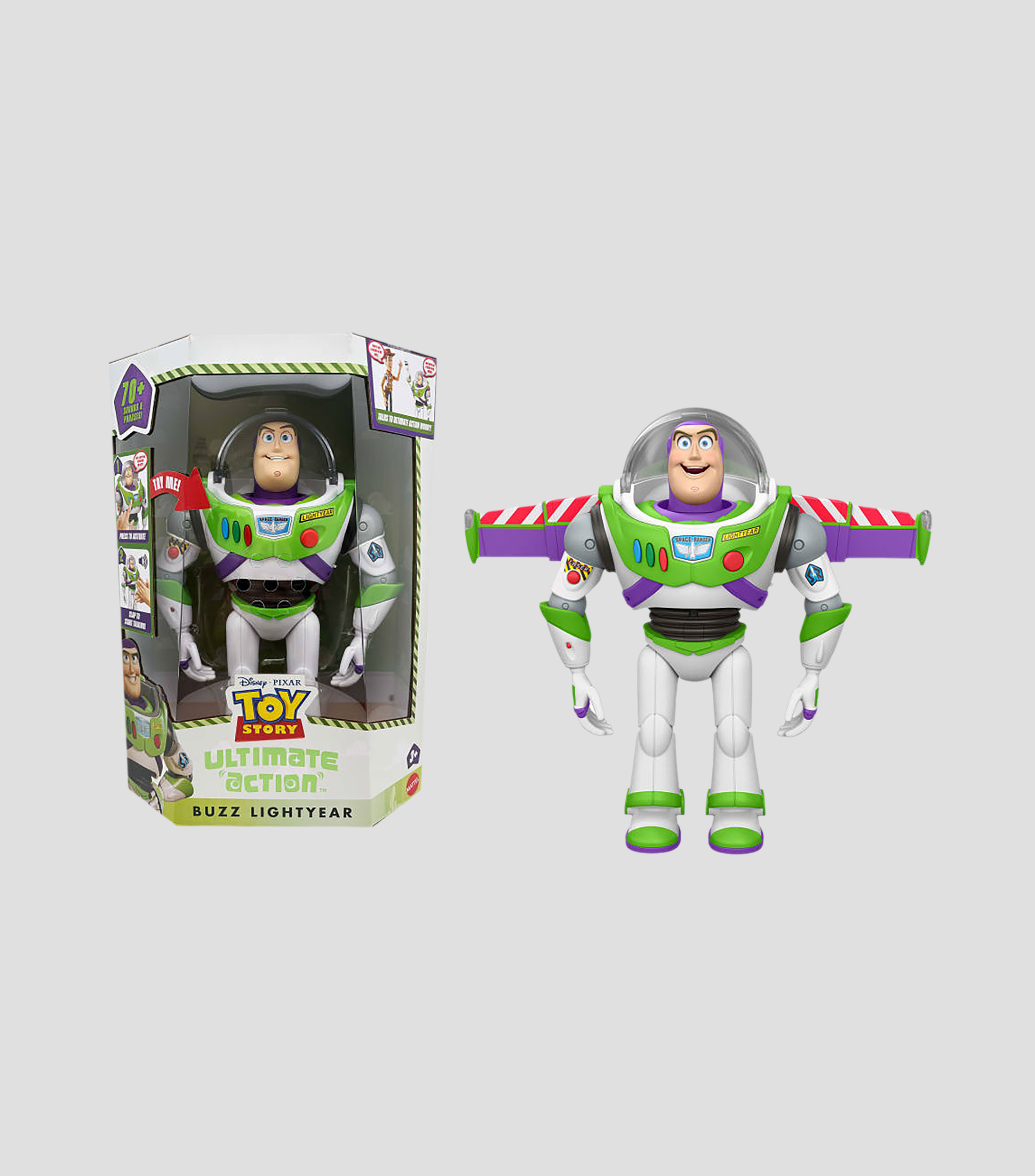 Figura de Acción Pixar Buzz Animatrónico