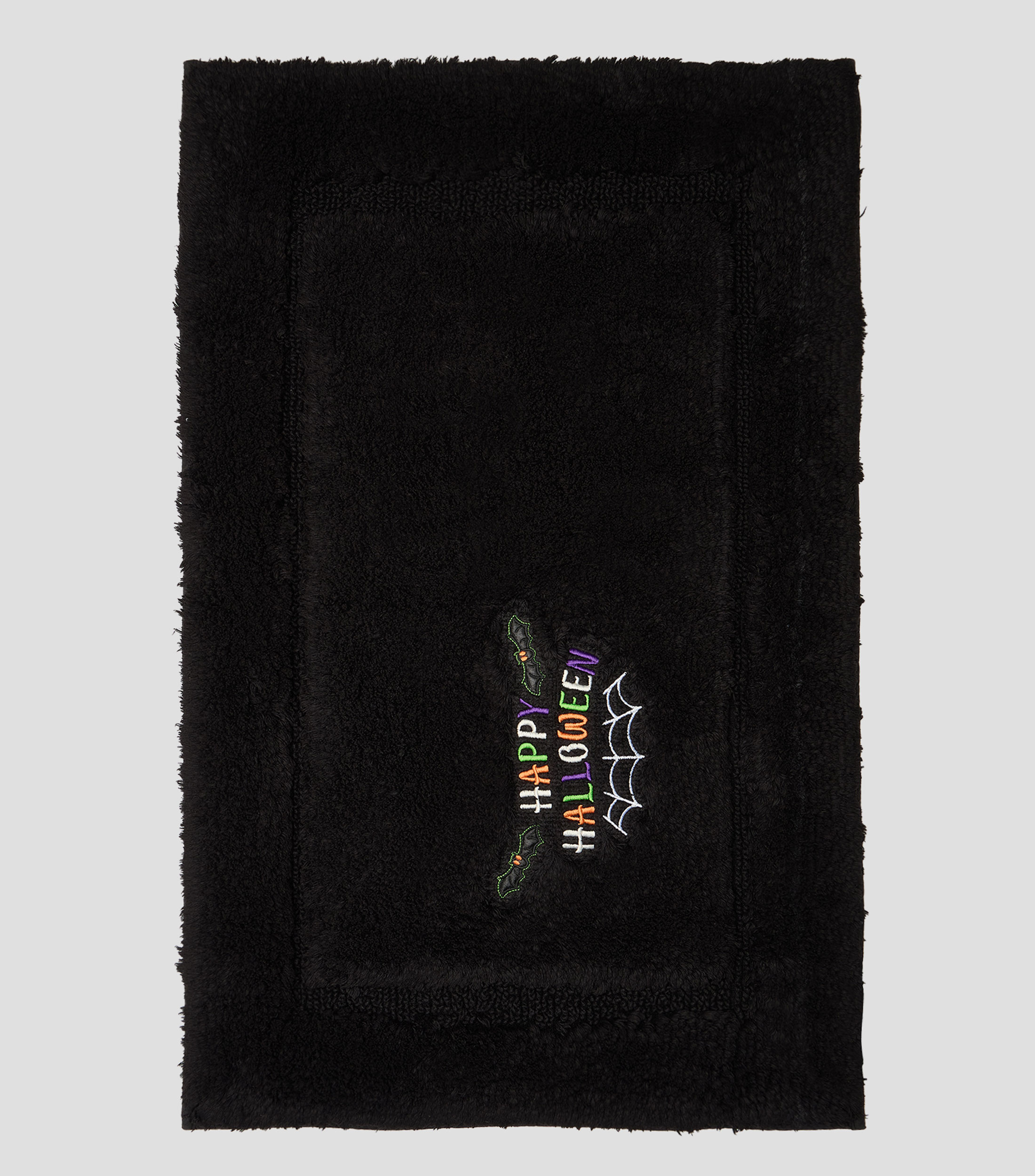 Tapete de Baño Bordado Halloween Rectangular